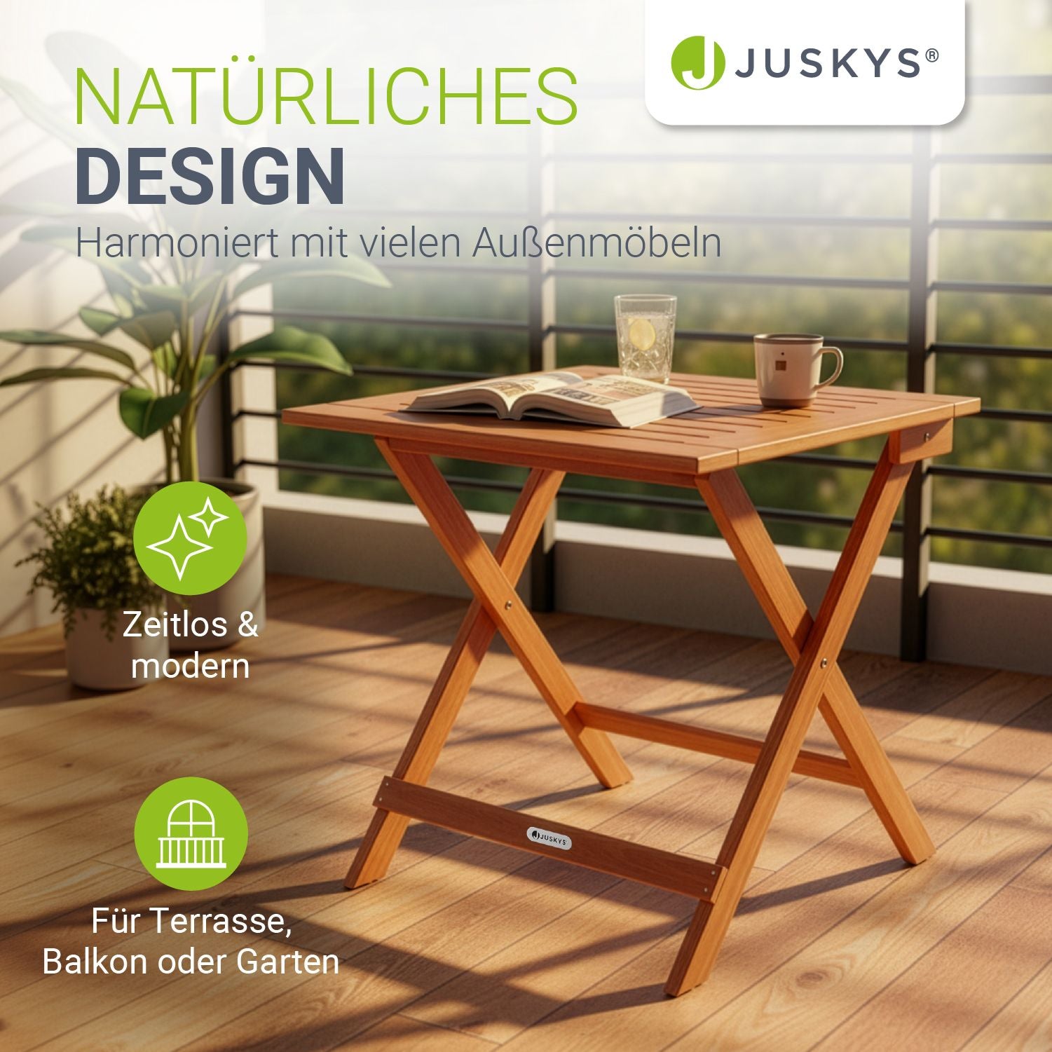 juskys-klappbarer-holztisch-zadar-beistelltisch-aus-akazienholz-natur image 8