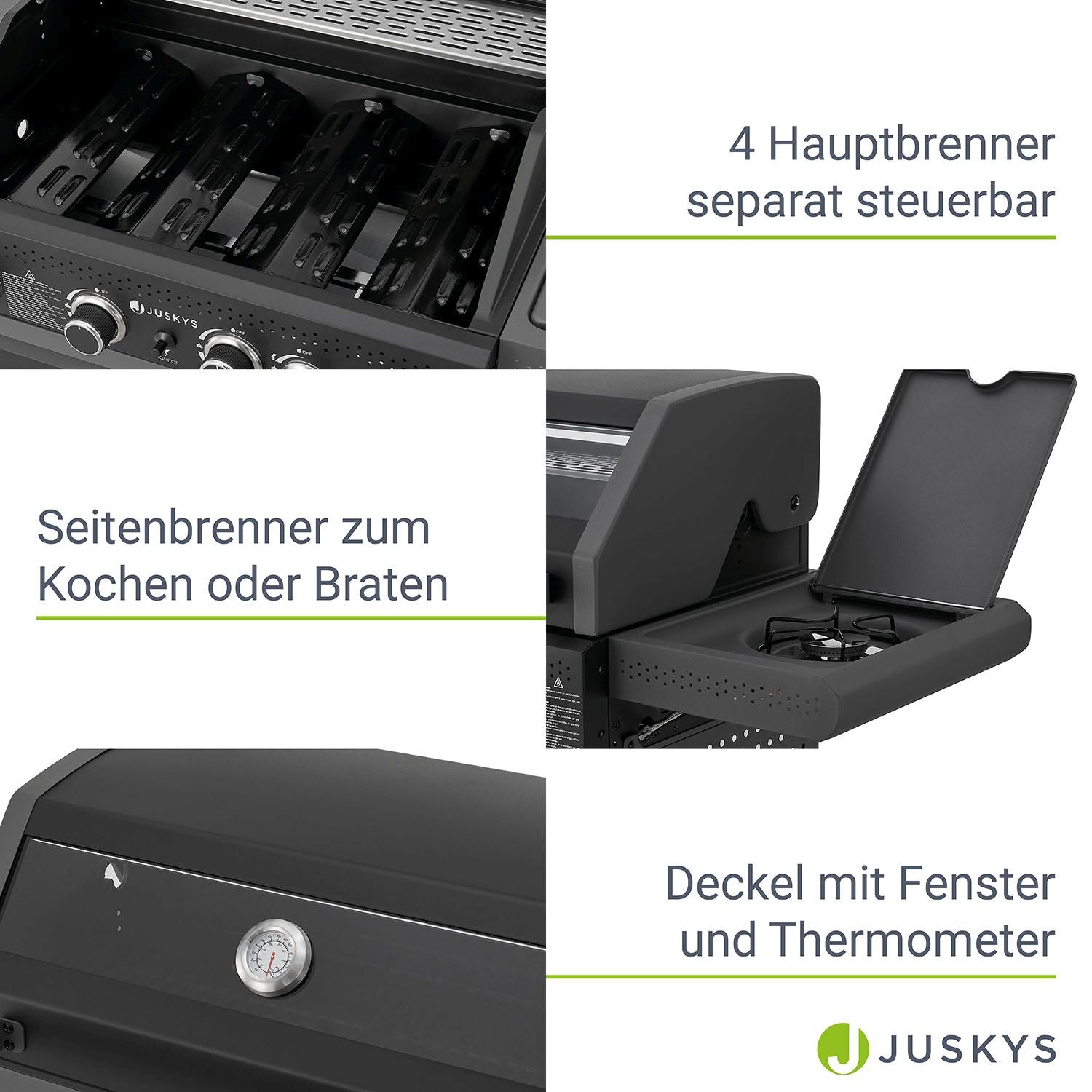 juskys-bbq-gasgrill-savannah-4-brenner-gasgrill-mit-seitenbrenner image 4