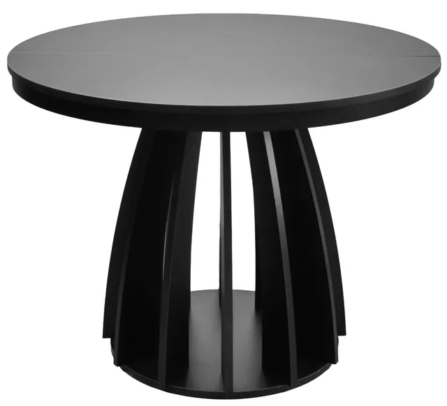selsey-diciffy-ausziehbarer-esstisch-100-140x100-cm-schwarz image 1