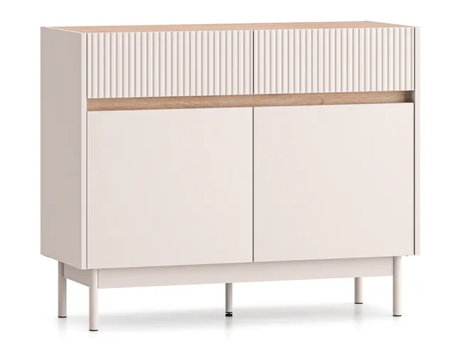 selsey-dunea-zweit-rige-kommode-mit-2-schubladen-104-cm-kaschmir-eiche image 1