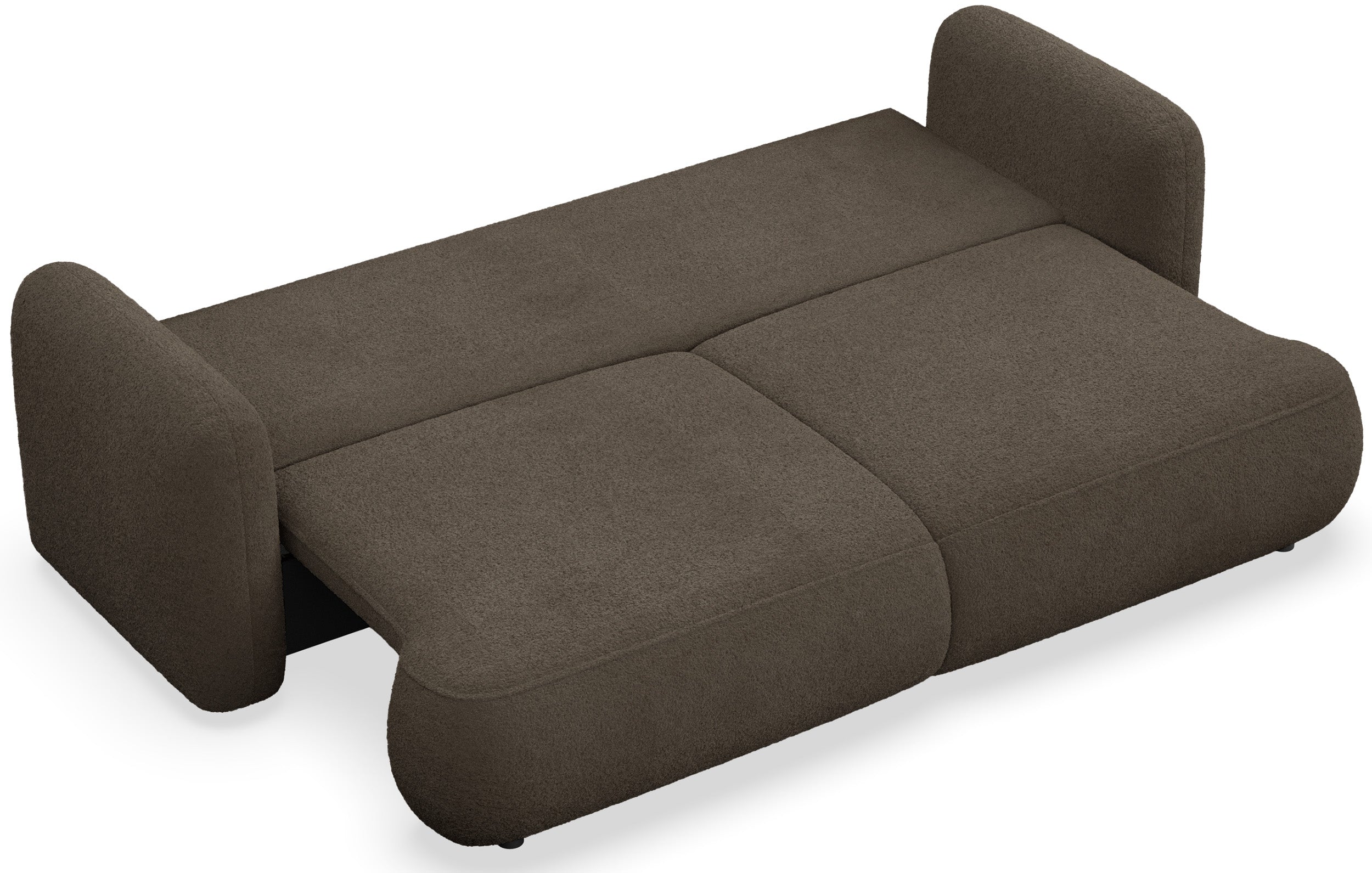 selsey-tvoya-dreisitziges-schlafsofa-ausklappbar-braunes-boucl image 3