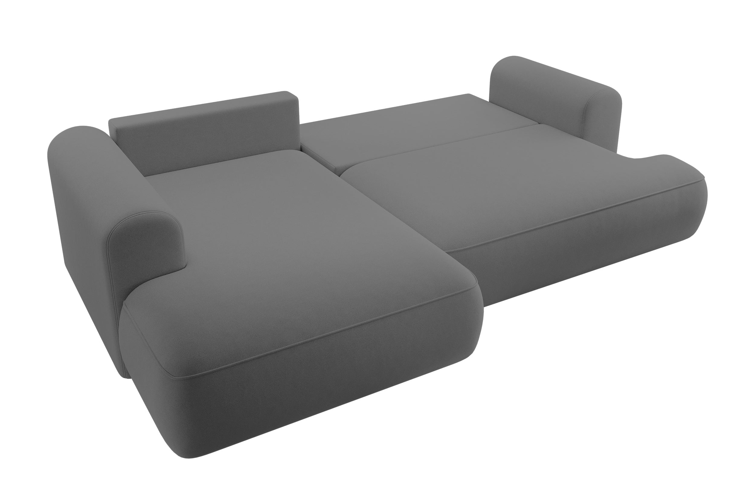 selsey-ovo-ecksofa-mit-schlaffunktion-l-form-links-dunkelgrauer-samt-armlehne-un image 7