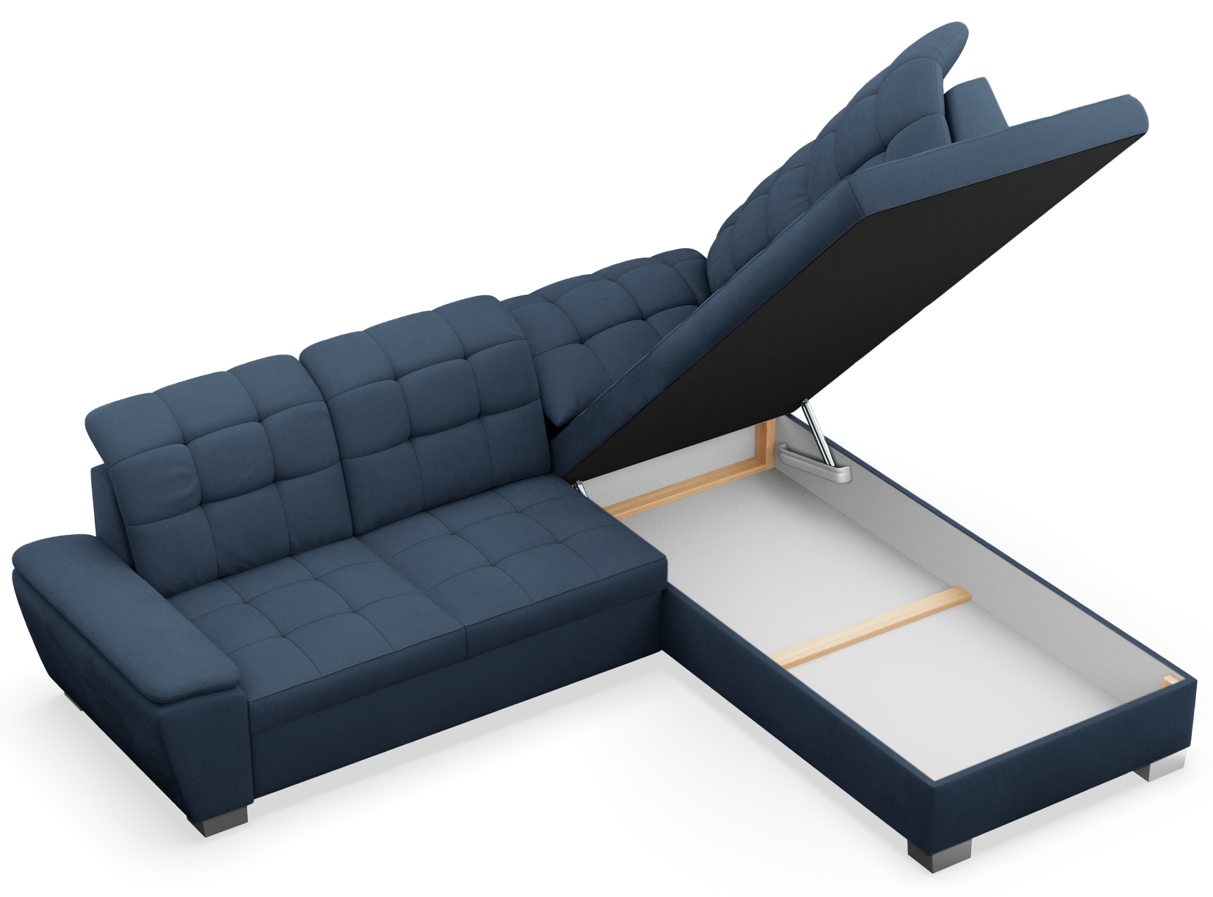 selsey-jamaal-ecksofa-mit-schlaffunktion-rechts-l-form-marineblau-geflecht-mit-s image 6