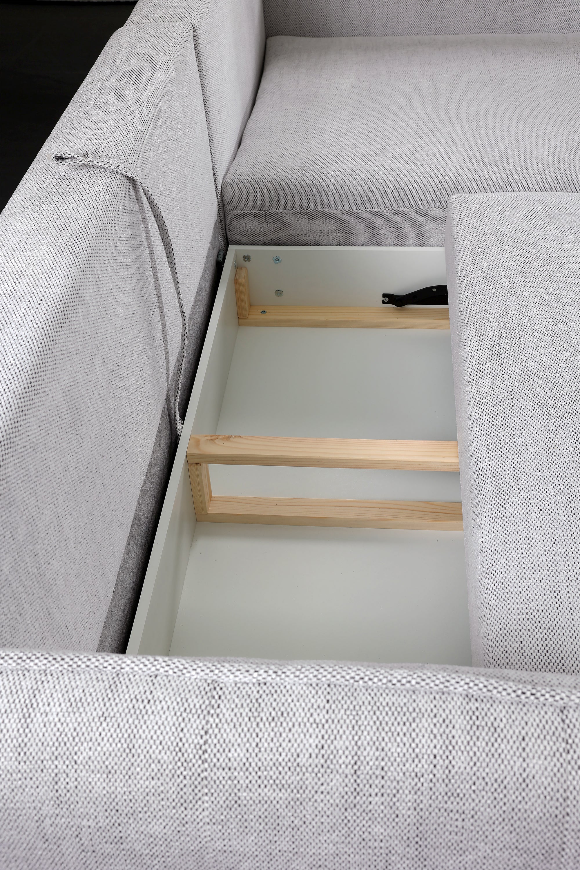 selsey-oblivio-mini-ecksofa-mit-schlaffunktion-rechts-l-form-hellgrau-flechtstof image 5