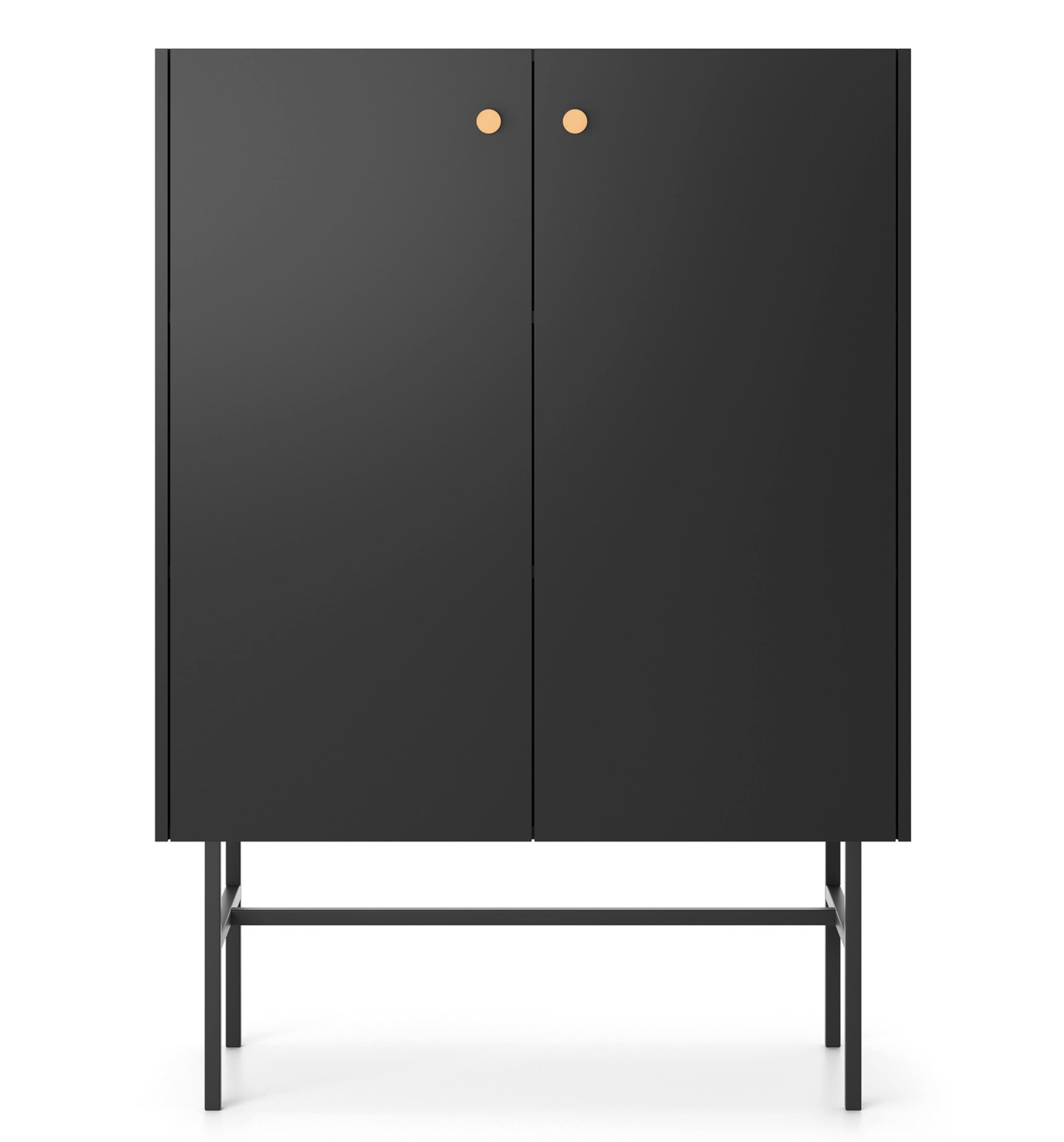 selsey-divenos-hohe-kommode-zweit-rig-93-cm-schwarz image 4
