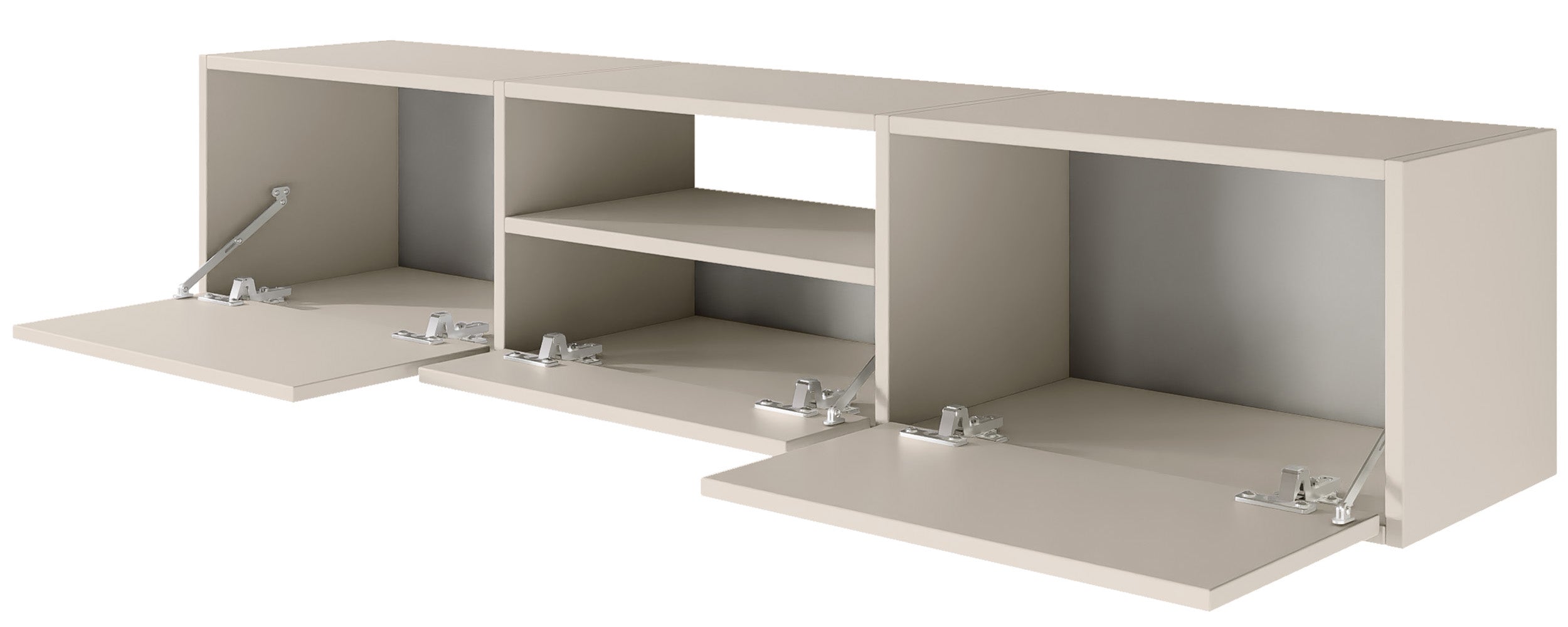 selsey-framme-h-ngender-tv-schrank-150-cm-mit-klappen-kaschmir image 5