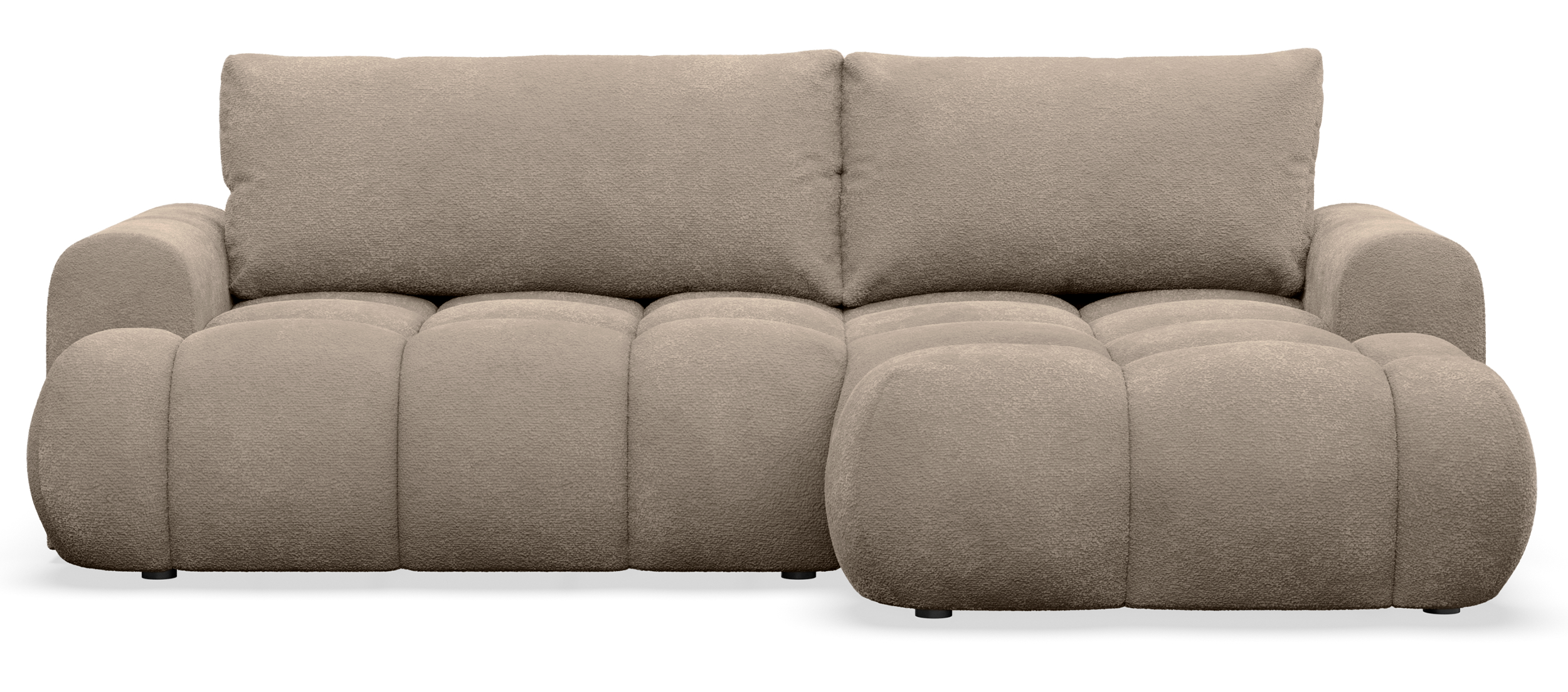 selsey-ombo-mini-ecksofa-mit-schlaffunktion-rechts-l-form-dunkelbeiges-boucl image 2