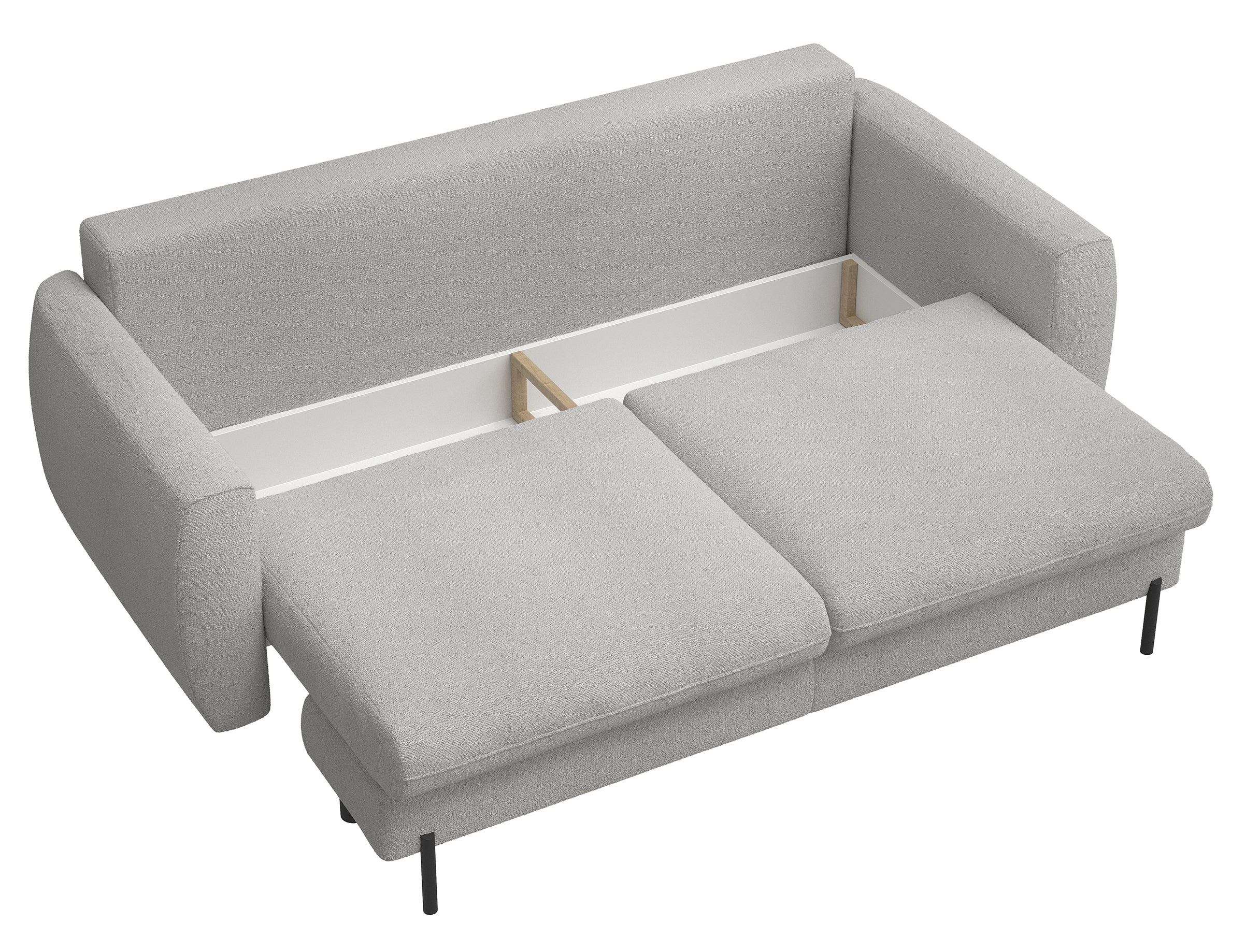 selsey-rane-dreisitziges-schlafsofa-mit-stauraum-grauer-hydrophober-chenille-sto image 5