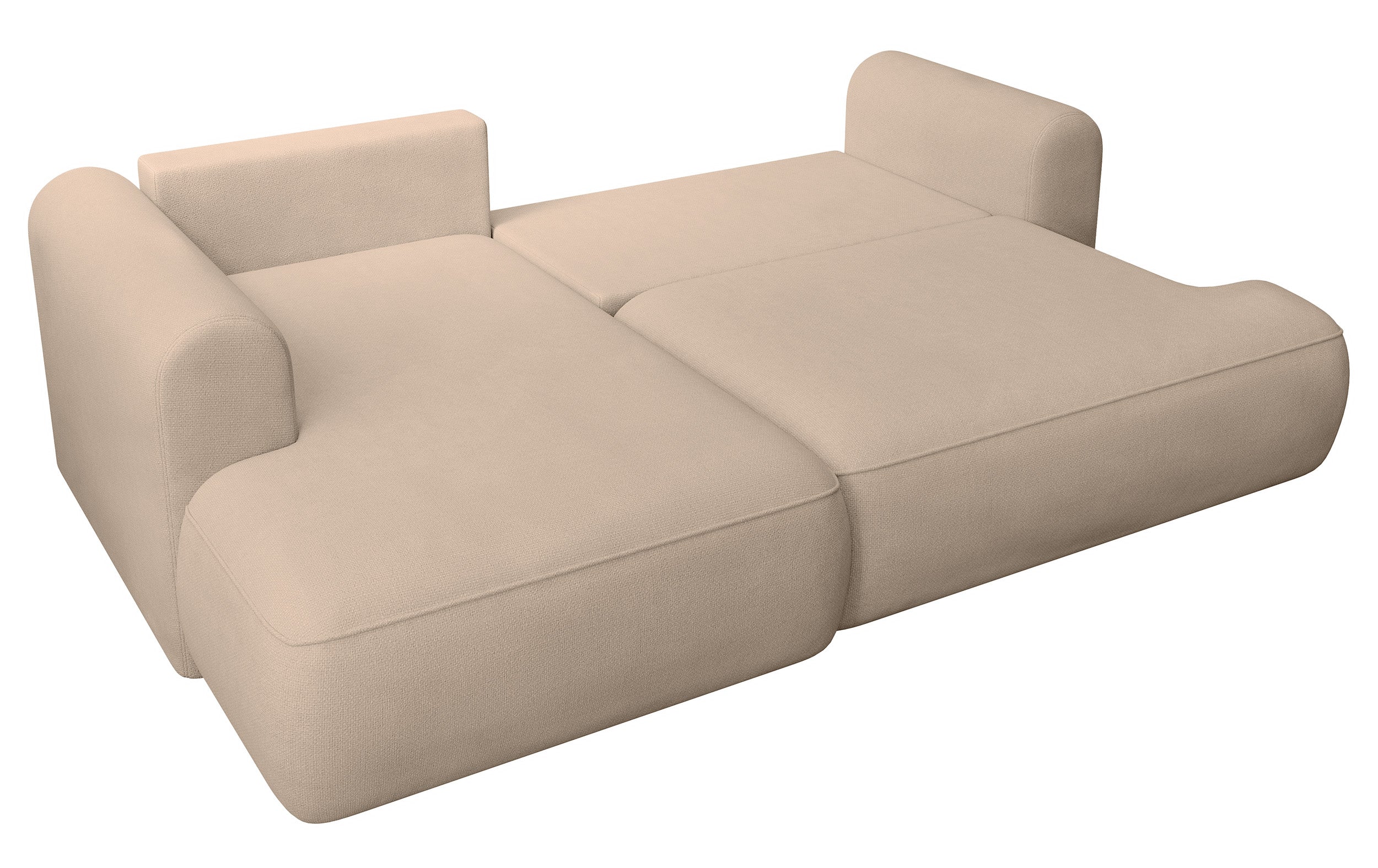 selsey-ovo-mini-ecksofa-links-mit-schlaffunktion-und-stauraum-beige-chenille image 2