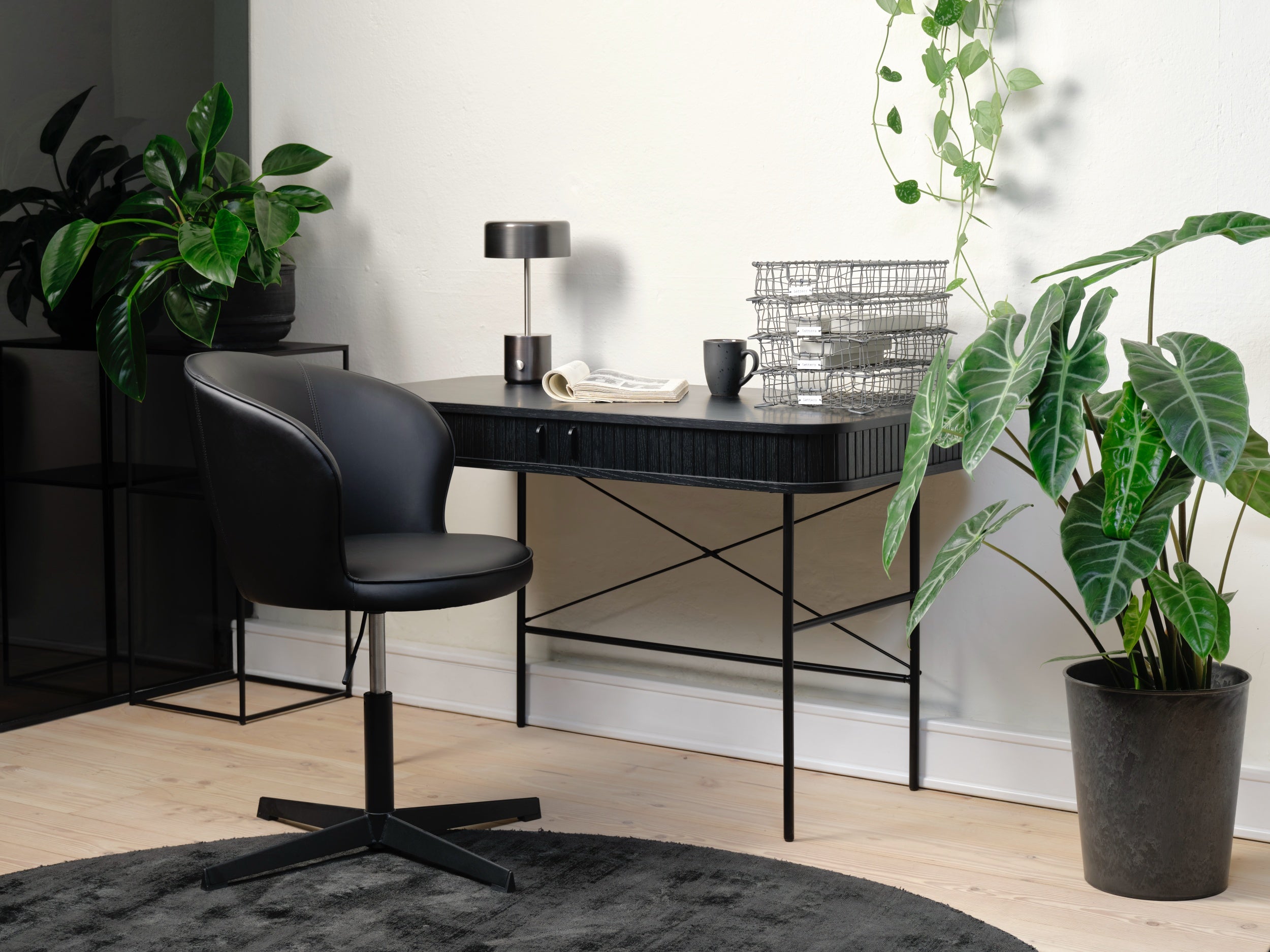 selsey-gativel-schreibtisch-120x60-cm-lamellen-eiche-schwarz image 2