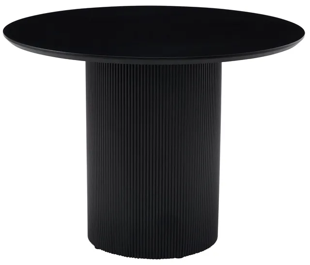 selsey-trually-runder-esstisch-100-cm-schwarz-metallfu image 1