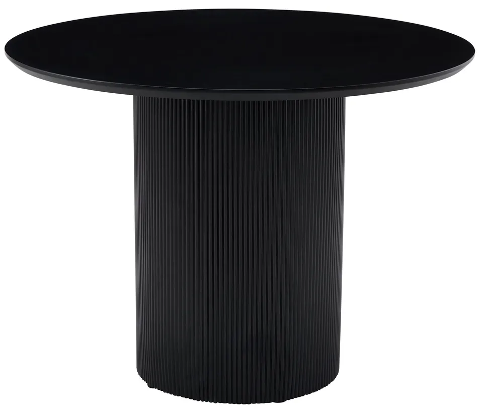 selsey-trually-runder-esstisch-100-cm-schwarz-metallfu image 1