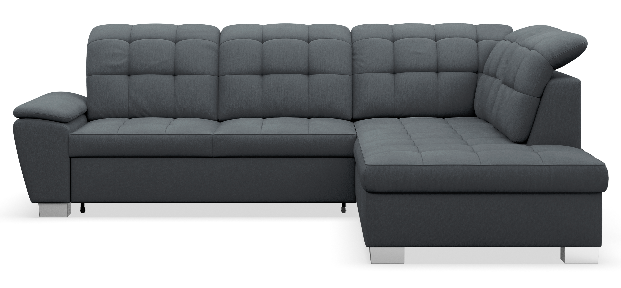 selsey-jamaal-ecksofa-l-form-rechts-mit-schlaffunktion-und-stauraum-dunkelgraues image 1