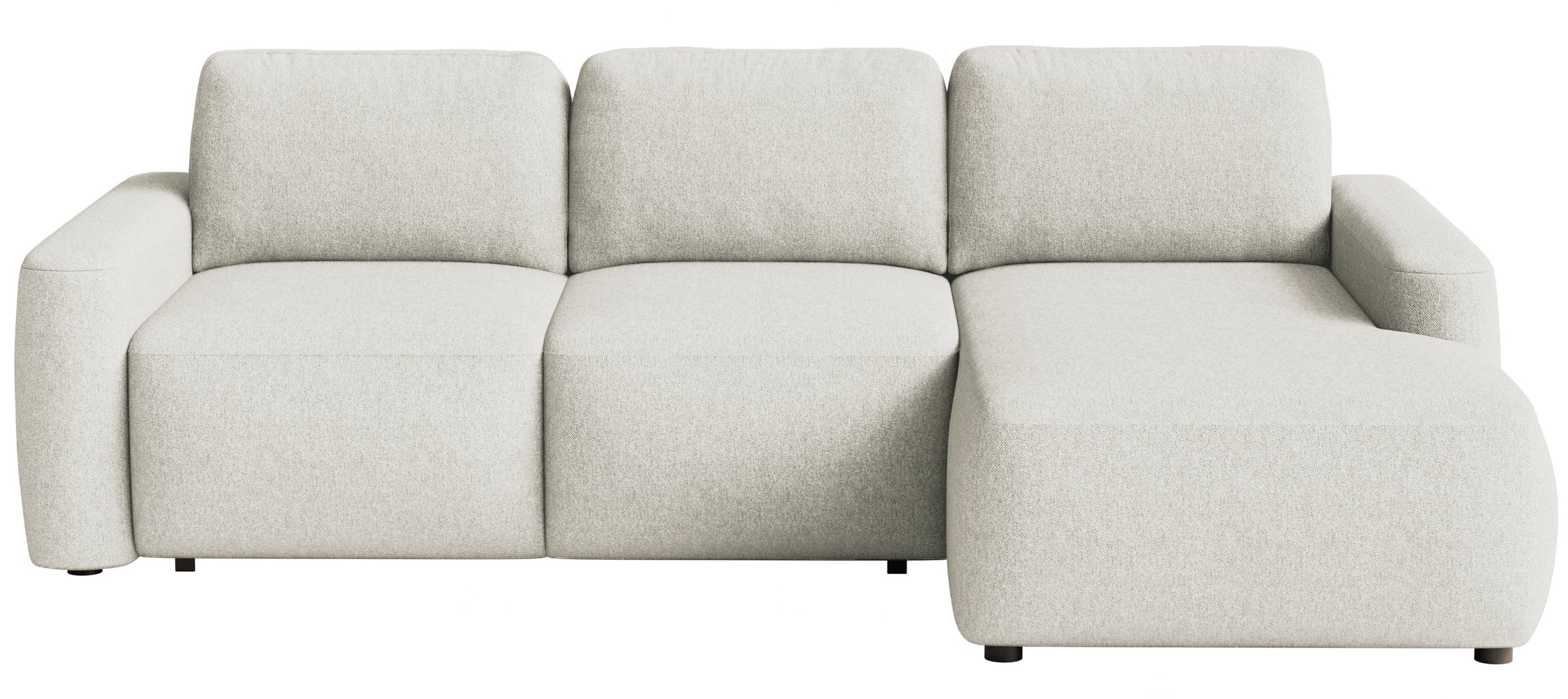 selsey-carnos-mini-ecksofa-l-rechts-creme-chenille-mit-schlaffunktion image 1