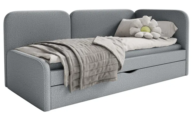 selsey-cuddy-jugendbett-90x200-cm-rechtsseitig-mit-matratze-und-stauraum-grauer- image 1