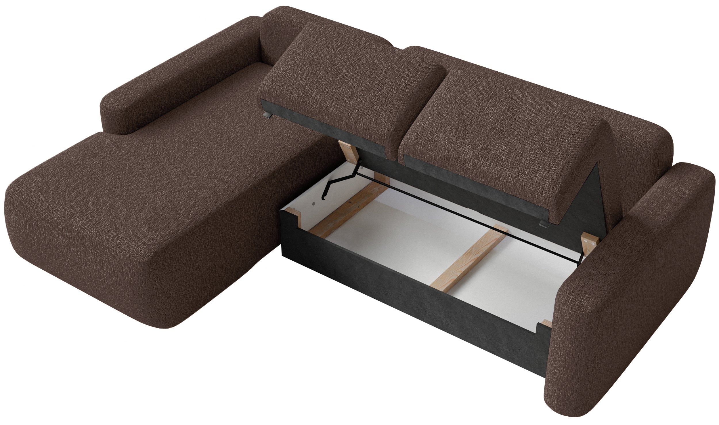 selsey-carnos-mini-ecksofa-mit-schlafunktion-l-form-links-braunes-chenille image 4