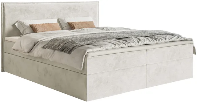 selsey-softie-kontinentalbett-140x200-cm-mit-stauraum-und-topper-grau-beiges-vel image 1