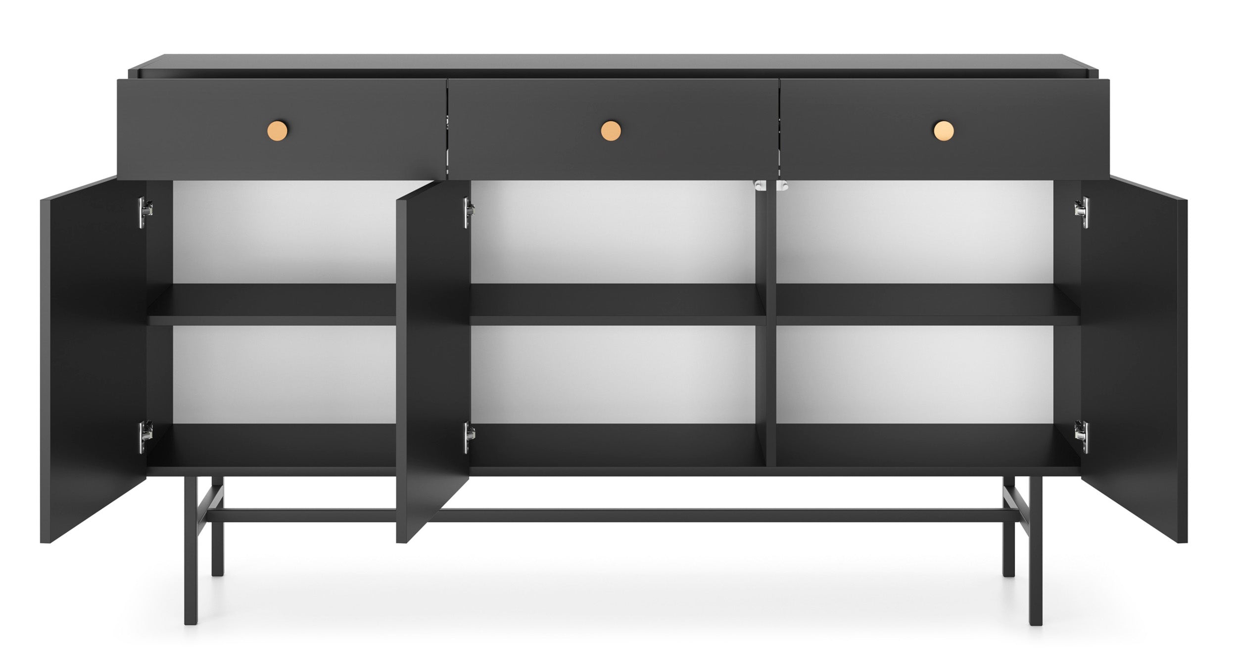 selsey-divenos-dreht-r-kommode-mit-schubladen-155-cm-schwarz image 5