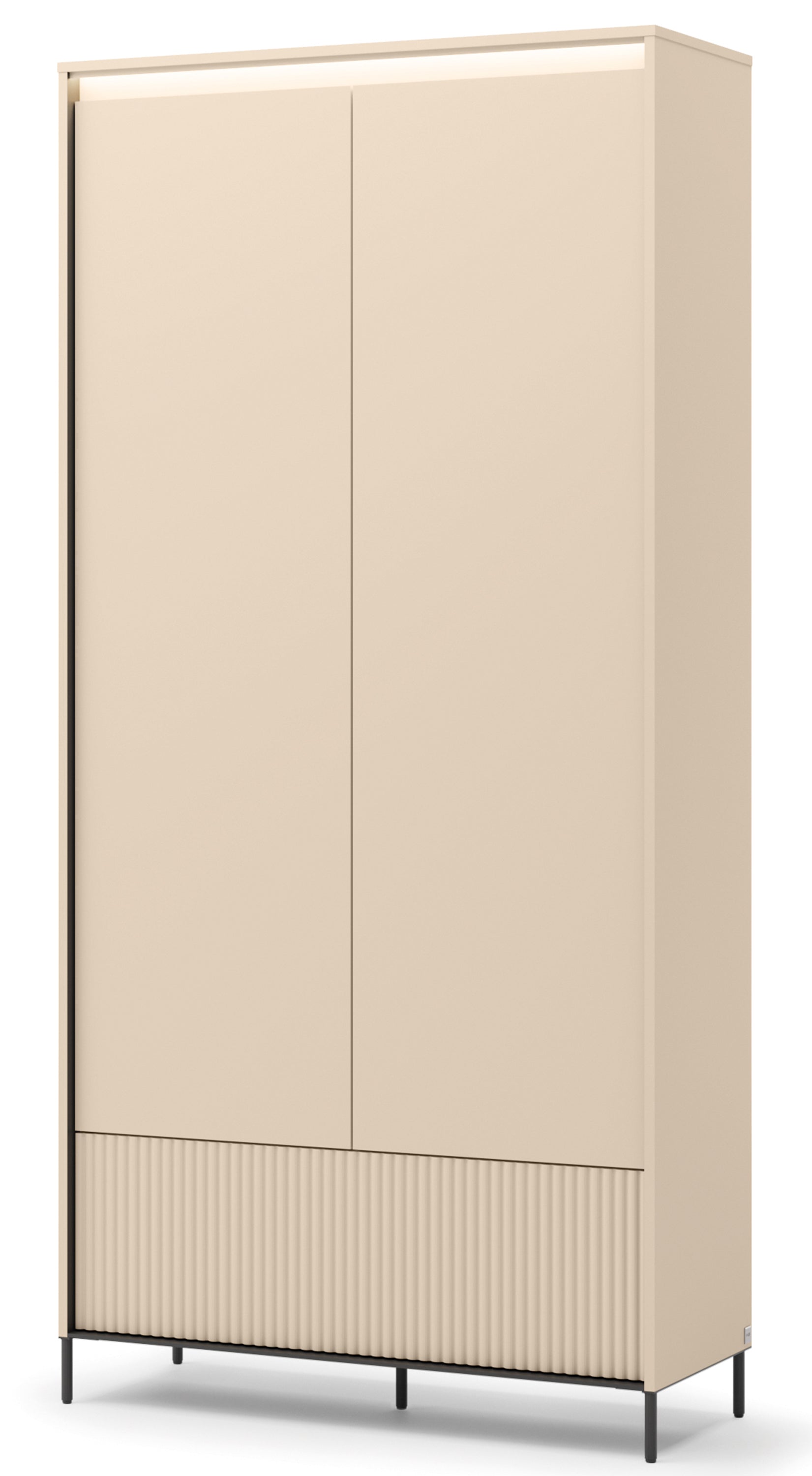 selsey-trend-zweit-riger-kleiderschrank-101-cm-mit-schublade-und-beleuchtung-ger image 5