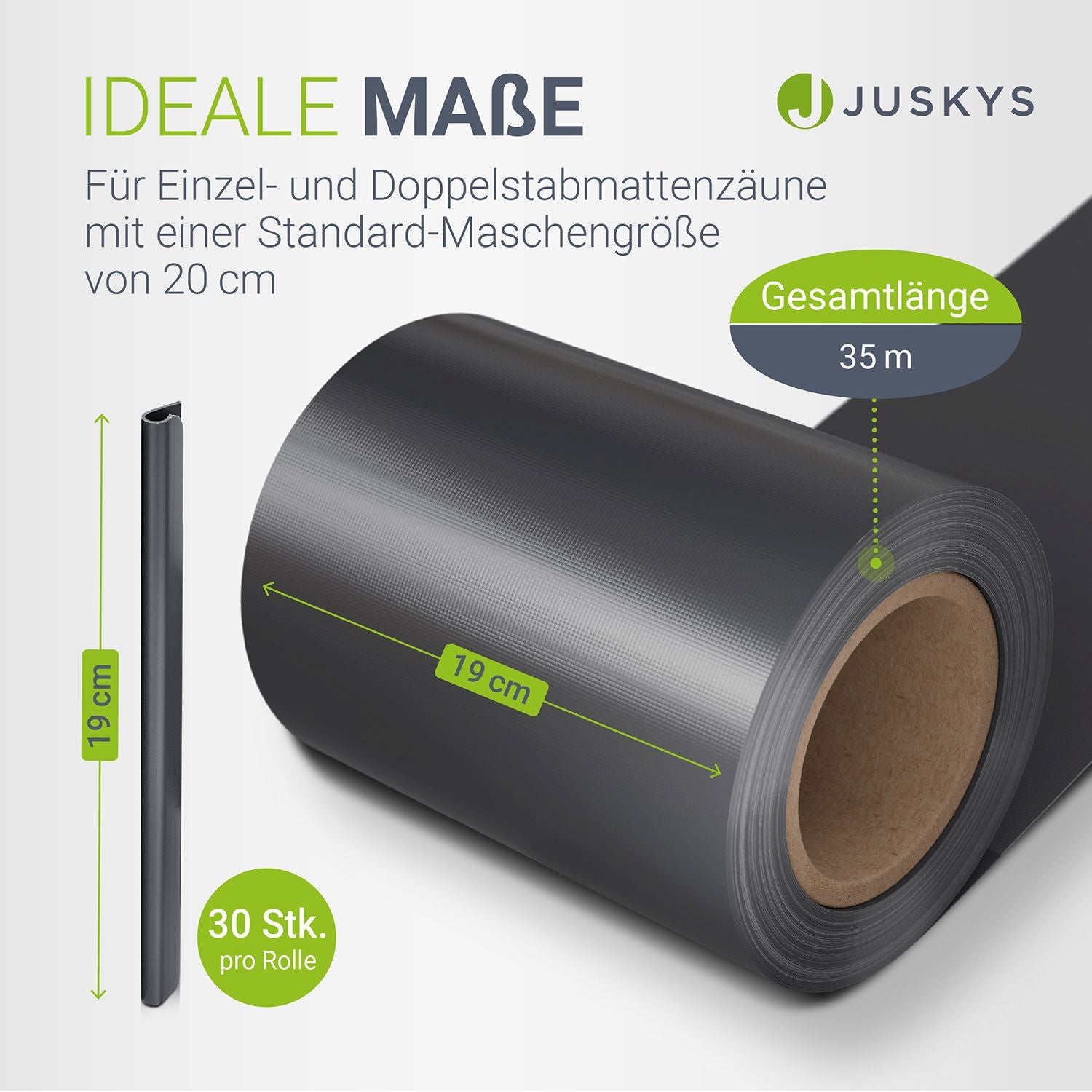 juskys-sichtschutzstreifen-pvc-anthrazit-f-r-stabmattenzaun image 5