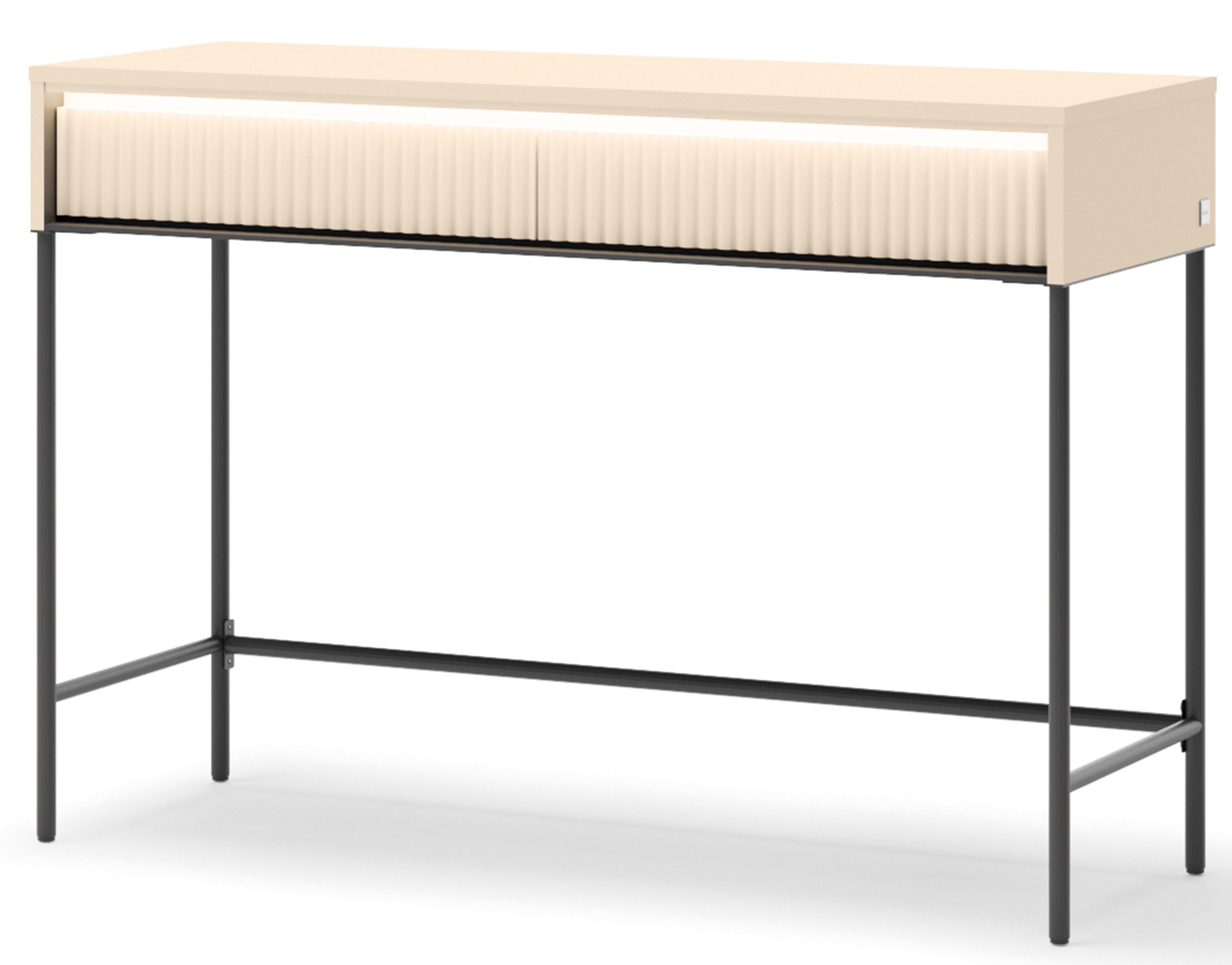 selsey-trend-schminktisch-mit-beleuchtung-112-cm-geriffelte-fronten-sandbeige-sc image 4