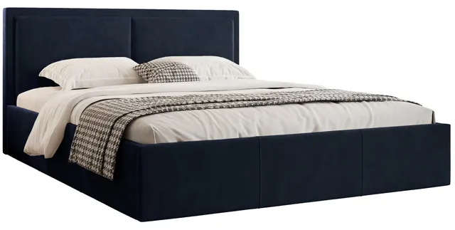 selsey-polsterbett-soave-ii-140x200-cm-mit-stauraum-samt-dunkelblau image 1