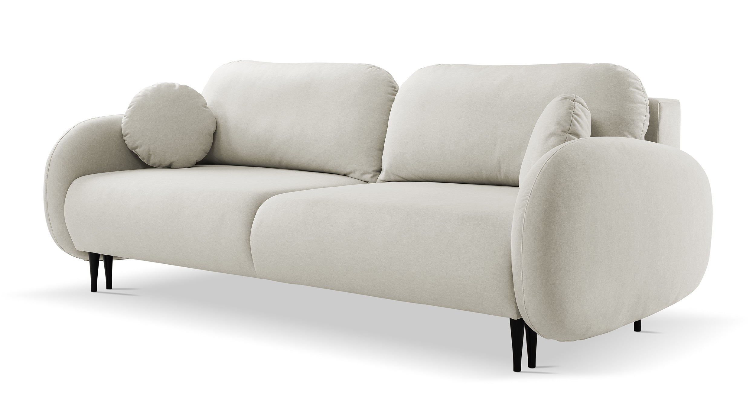 selsey-bafra-ausziehbares-sofa-mit-schlaffunktion-und-bettkasten-hellbeiger-samt image 3