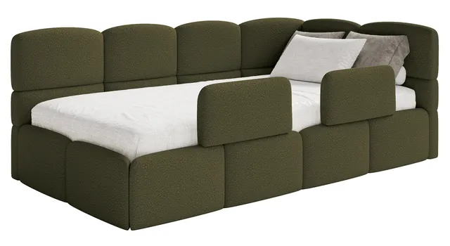 selsey-cloudy-jugendbett-90x200-cm-rechtsseitig-mit-stauraum-olivgr-ne-boucl-sch image 1