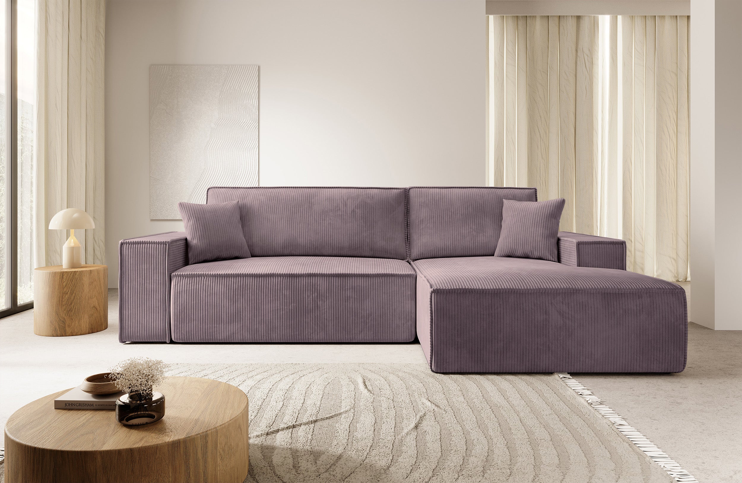selsey-farese-new-ecksofa-l-form-rechts-mit-schlaffunktion-und-stauraum-rosa-cor image 2