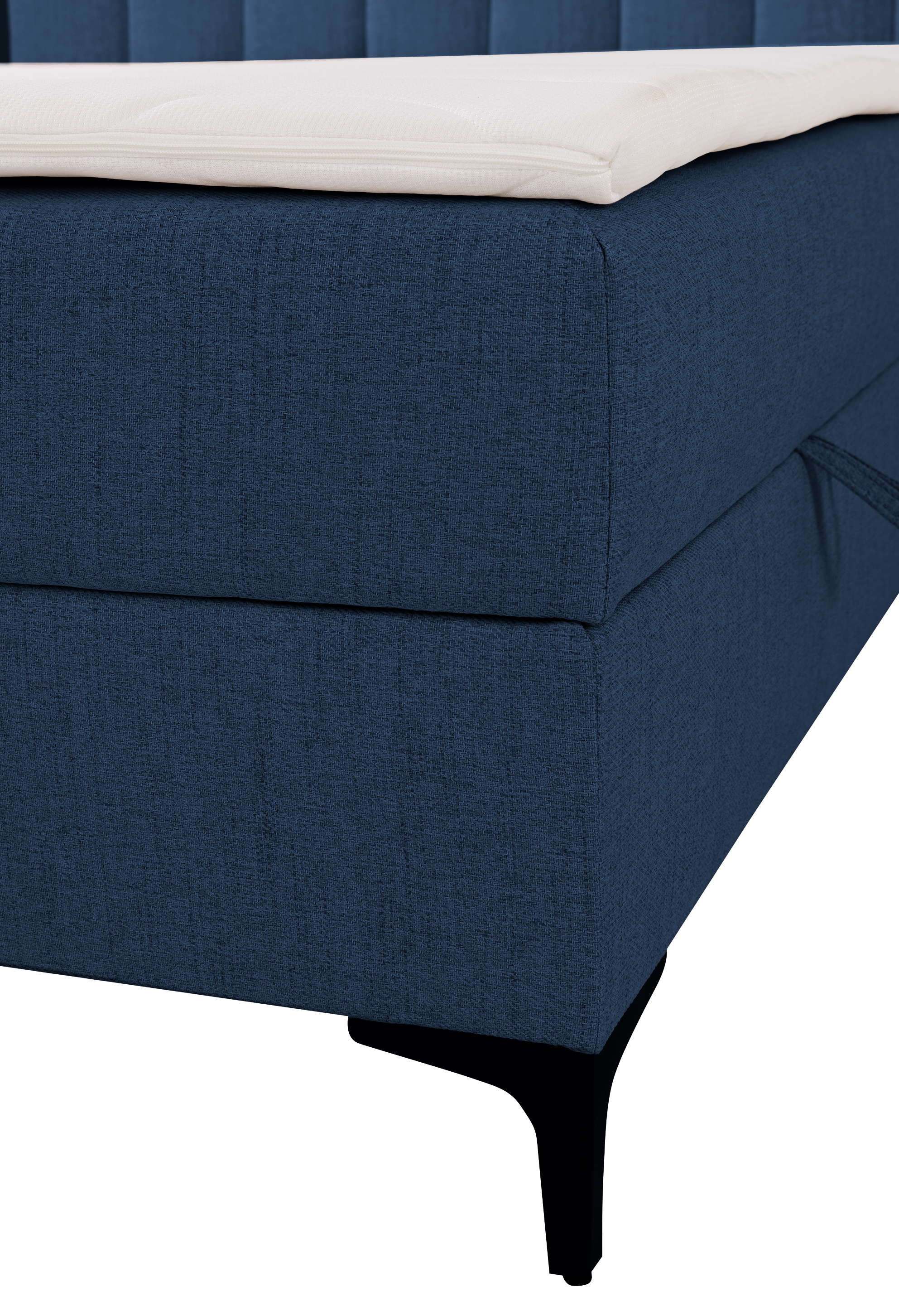 selsey-lorentes-kontinentalbett-180x200-cm-mit-stauraum-und-topper-marineblau image 7