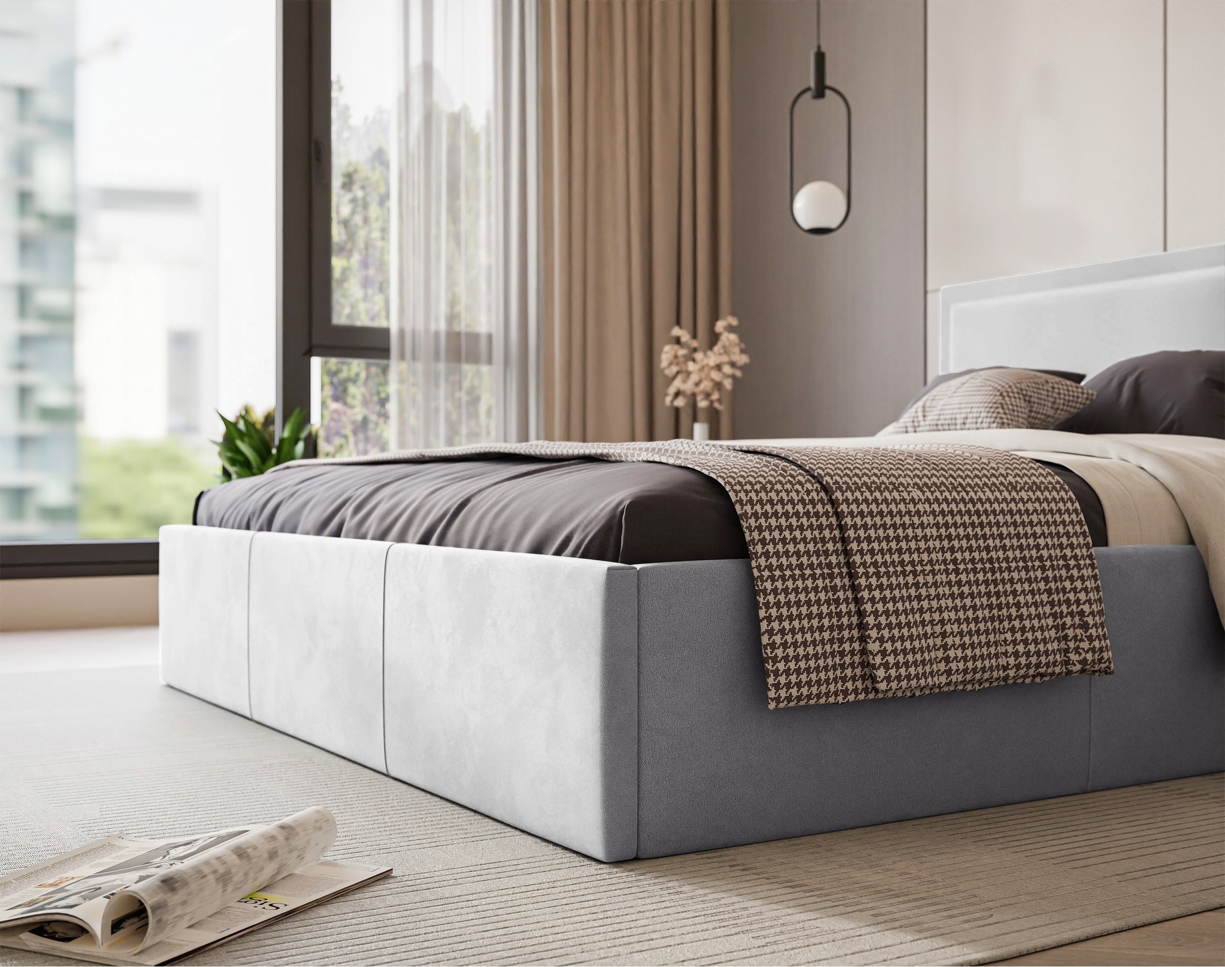 selsey-soave-polsterbett-180x200-cm-mit-stauraum-und-metallrahmen-hellgrauer-sam image 4