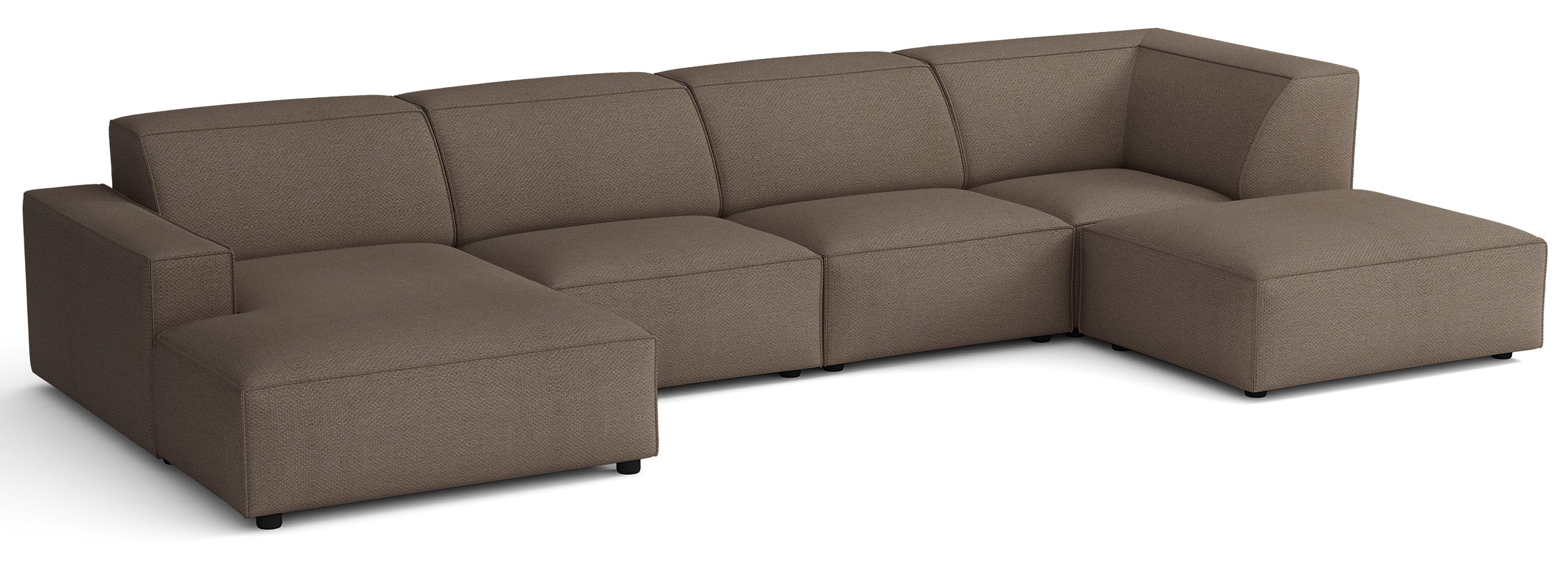 selsey-sellmo-u-f-rmiges-modulares-ecksofa-mit-hocker-rechts-hellbraune-hydropho image 3