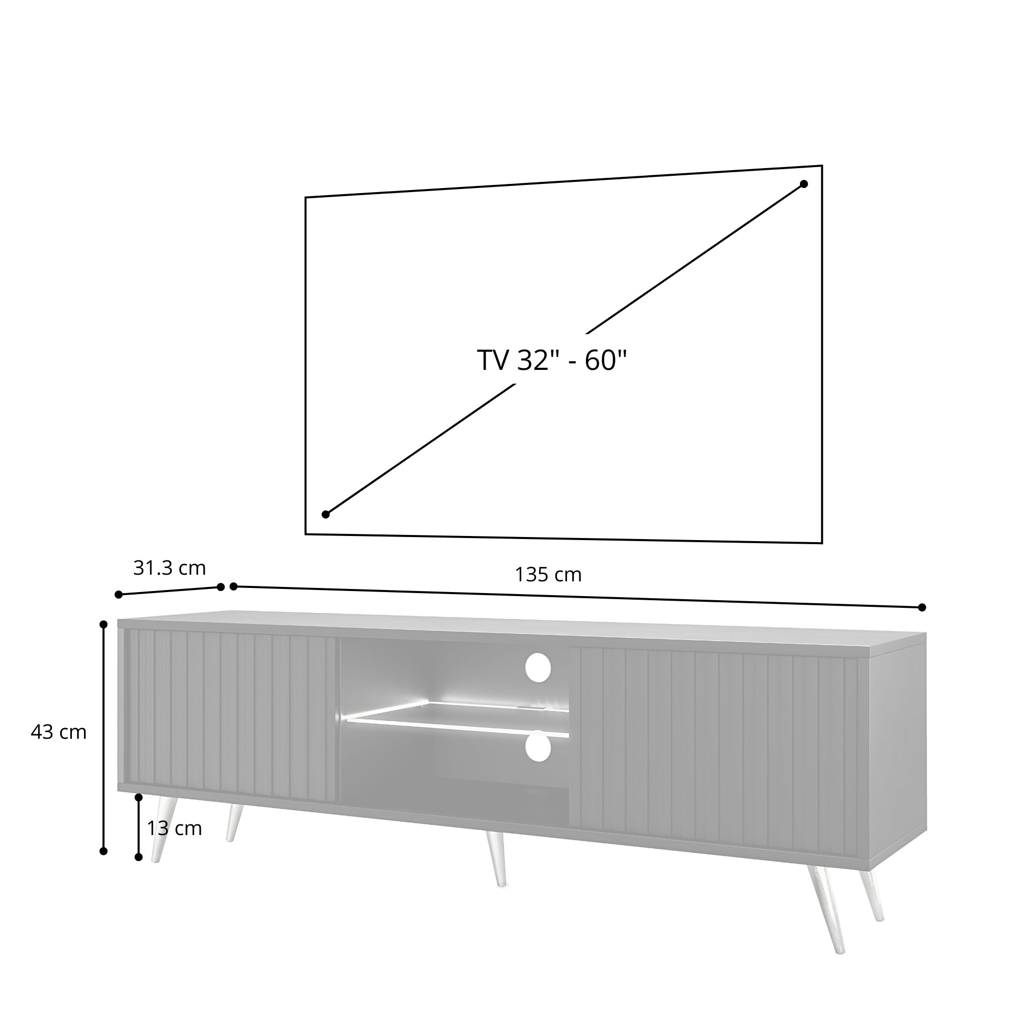 selsey-bello-tv-schrank-175-cm-schwarz-wotan-eiche-mit-lamellenfront-und-led image 6