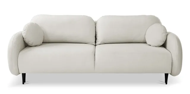 selsey-bafra-ausziehbares-sofa-mit-schlaffunktion-und-bettkasten-hellbeiger-samt image 1