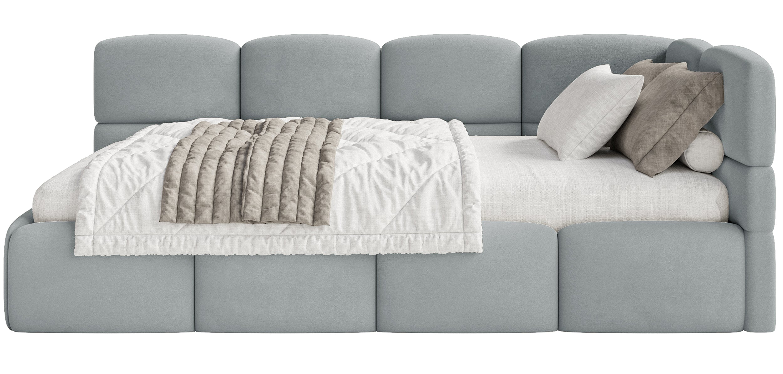selsey-cloudy-jugendbett-90x200-cm-rechts-mit-stauraum-grauer-velours image 7