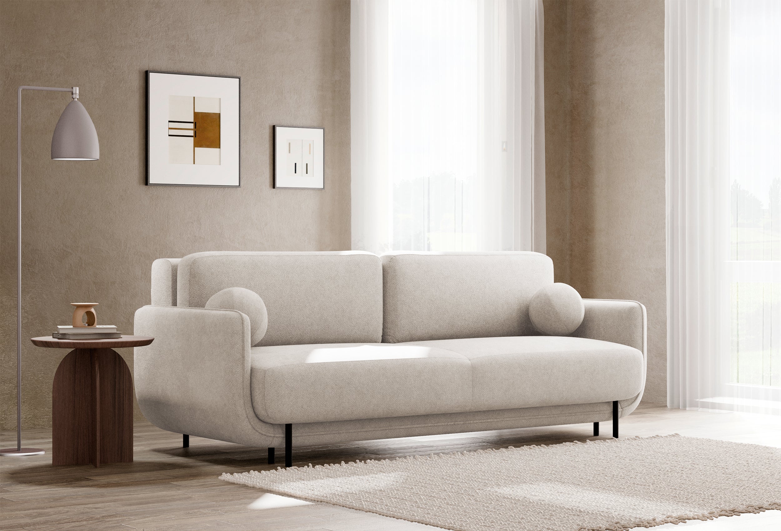 selsey-ovals-3-sitzer-ausklapp-sofa-hellbeiges-flechtmuster image 2