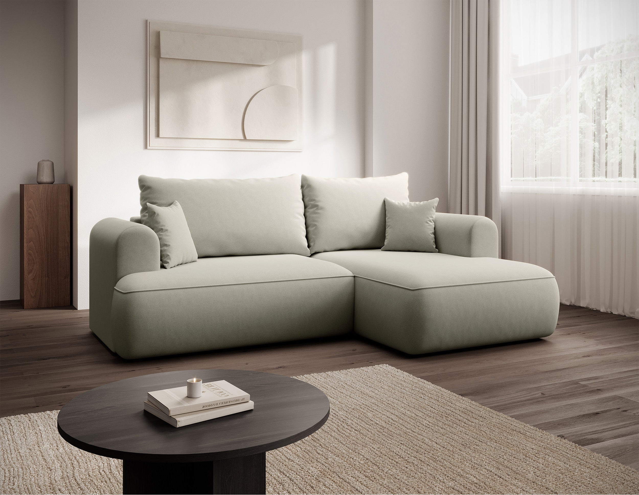 selsey-ovo-mini-ecksofa-l-form-rechts-mit-schlaffunktion-stauraum-grau-samt image 6