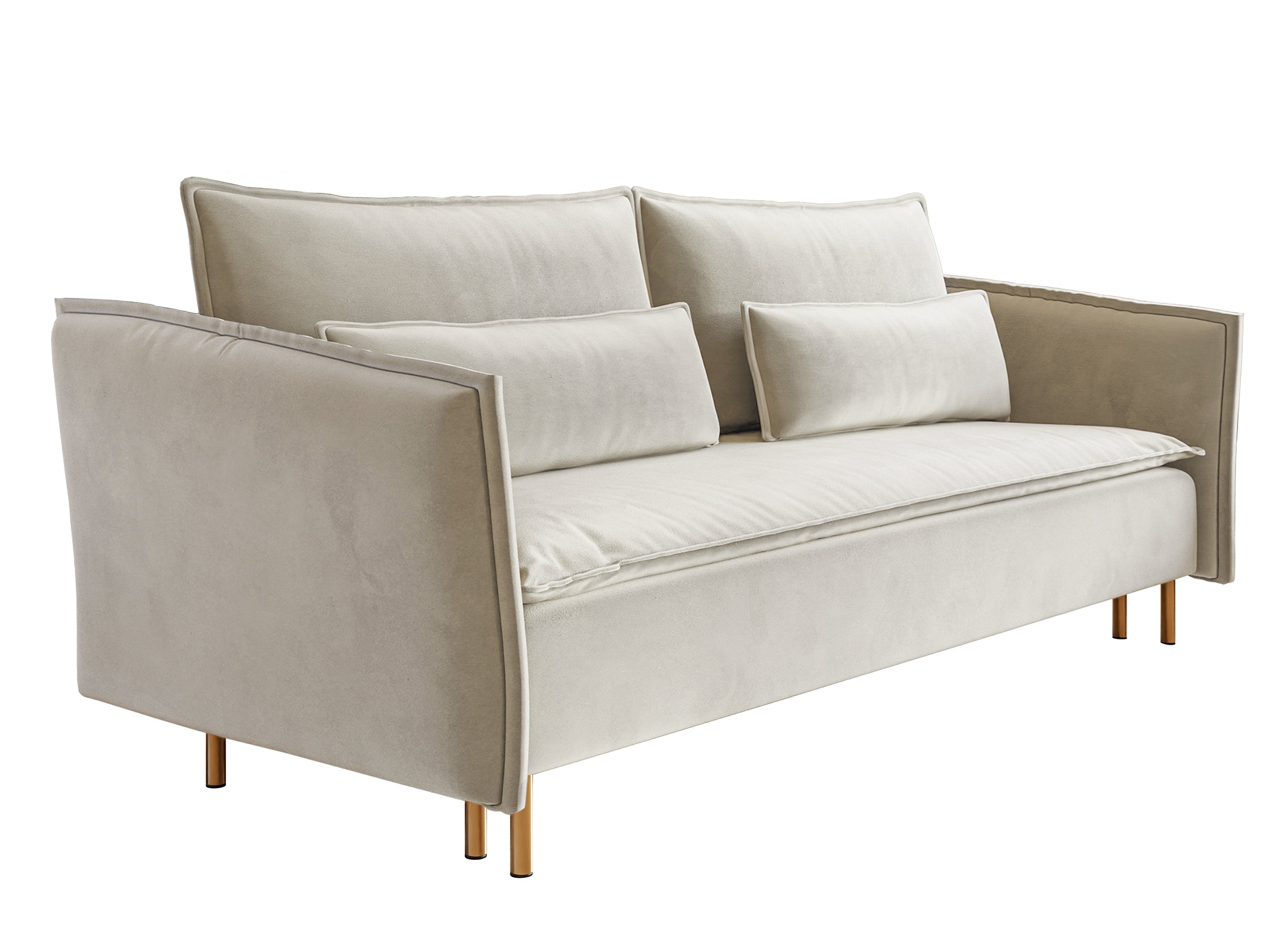 selsey-ummo-3-sitzer-schlafsofa-mit-stauraum-creme-velours-wasserabweisend-golde image 4