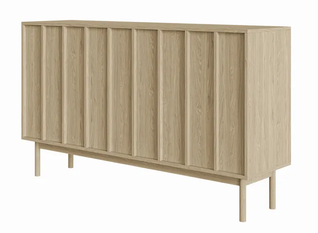 selsey-neksto-150-cm-dreht-r-kommode-ge-lte-eiche-mit-leistenfront image 1