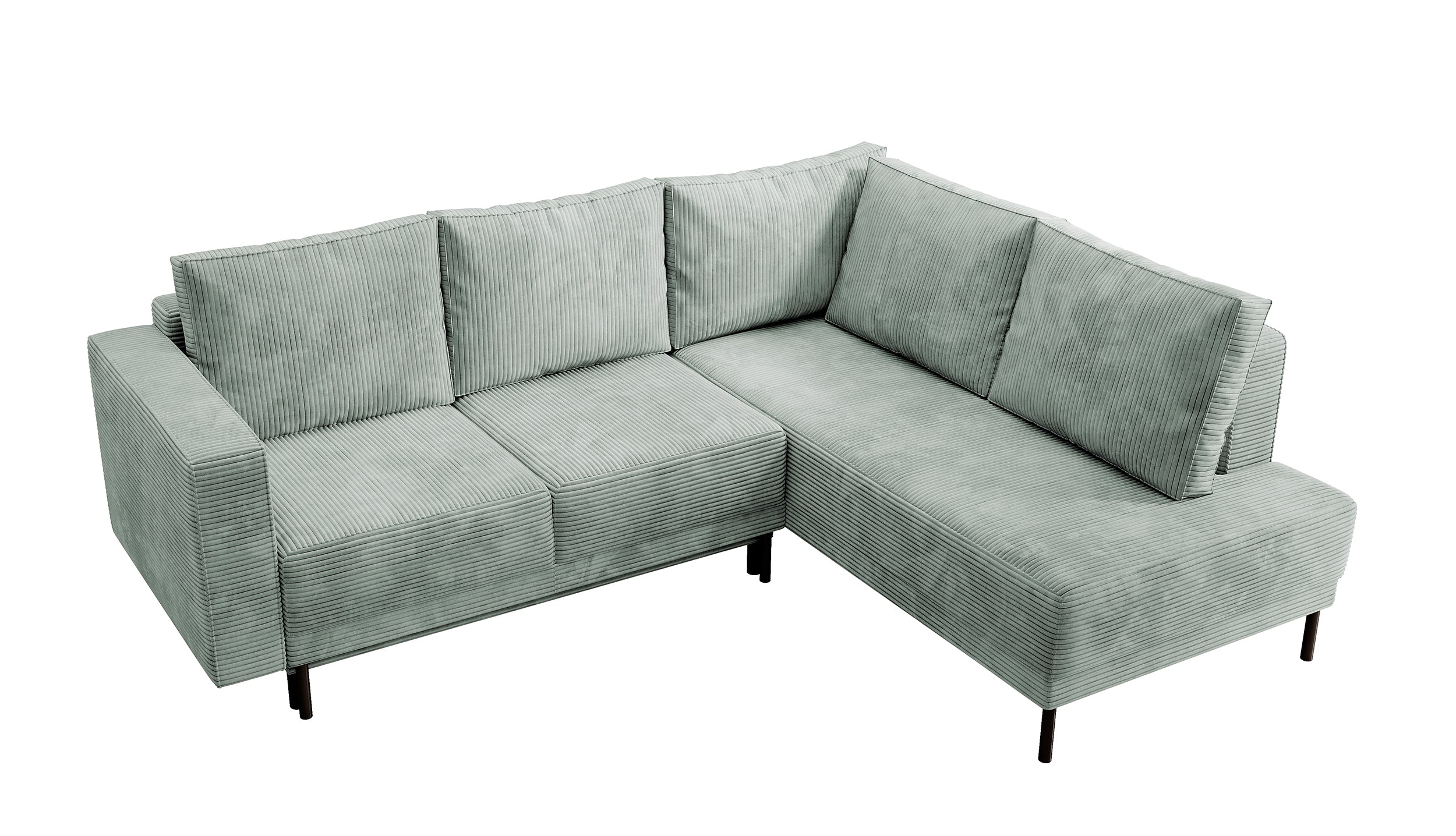 selsey-rodario-ecksofa-rechts-hellgrau-cord-schlaffunktion-bettkasten image 5