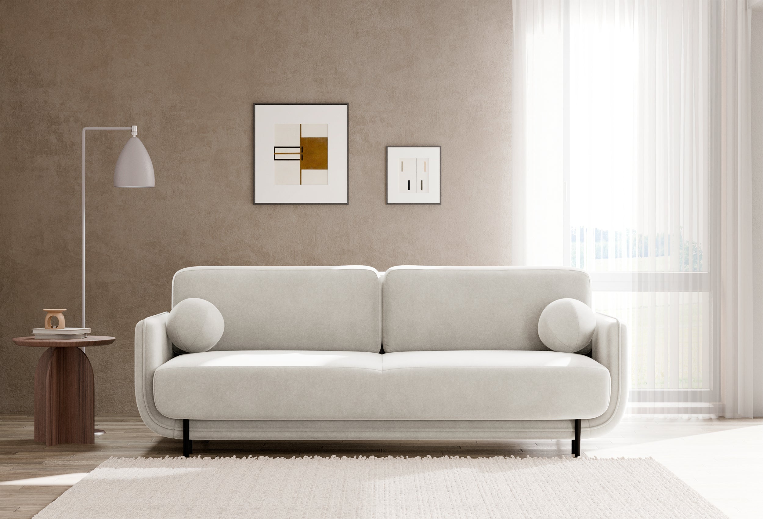 selsey-ovals-drei-sitzer-schlafsofa-cremefarbener-samt image 5