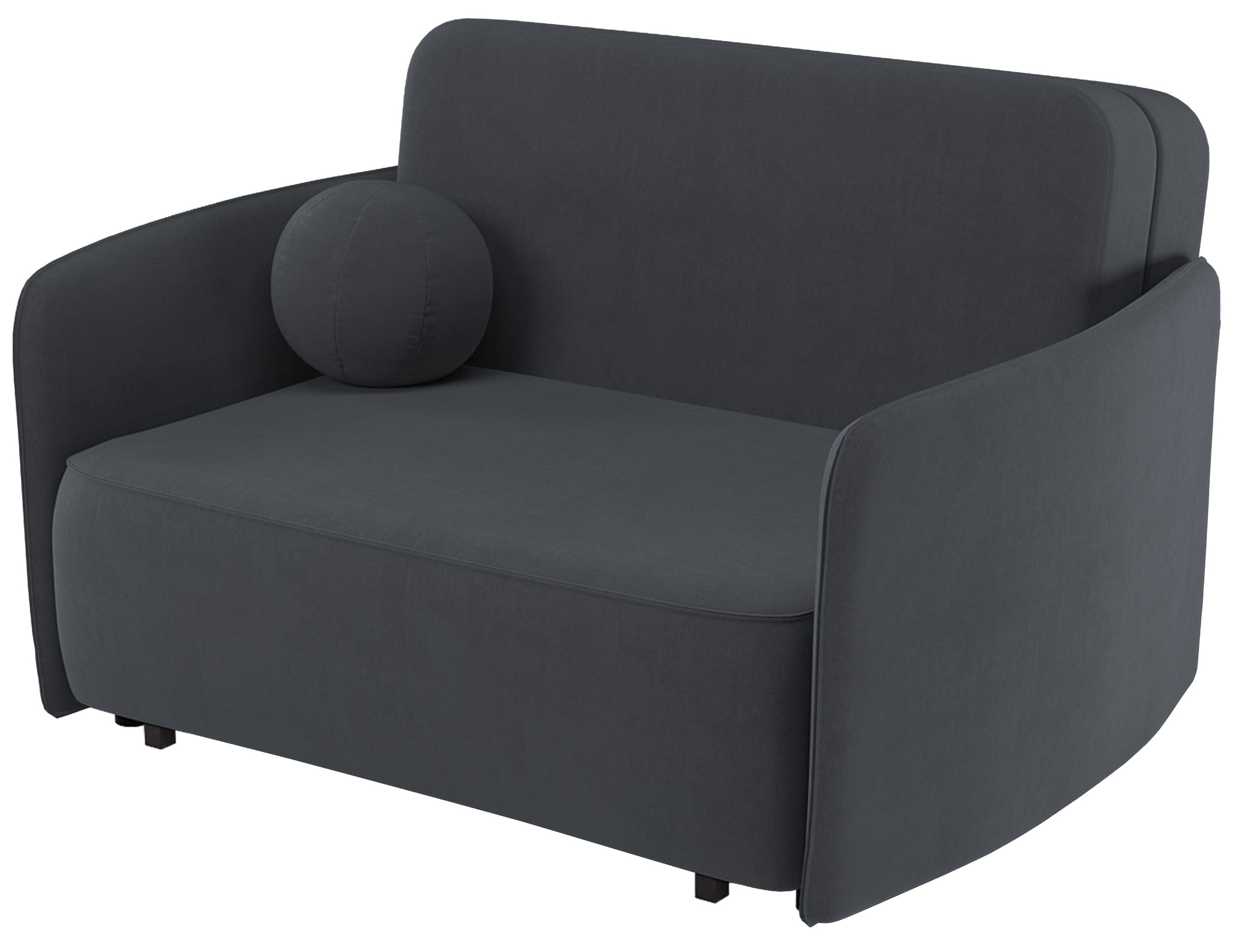 selsey-paxi-ausziehbares-zweisitzer-sofa-145-cm-mit-stauraum-dunkelgrauer-chenil image 5