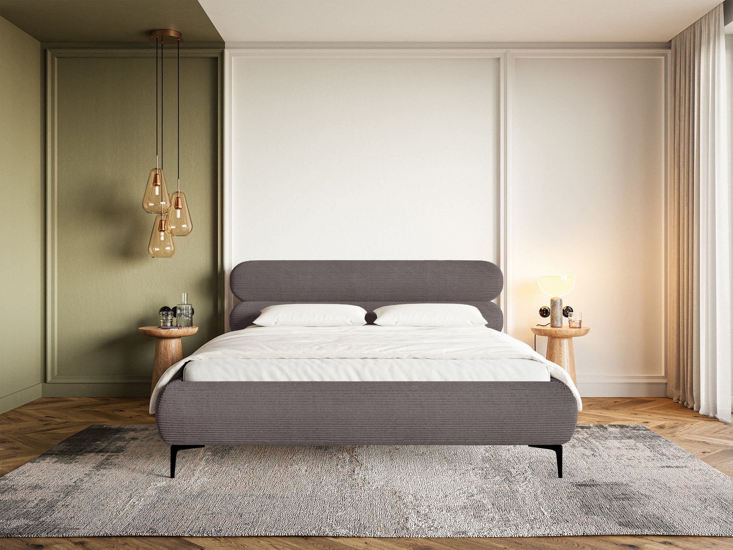 selsey-roule-polsterbett-180x200-cm-braun-cord-schwarze-beine image 3