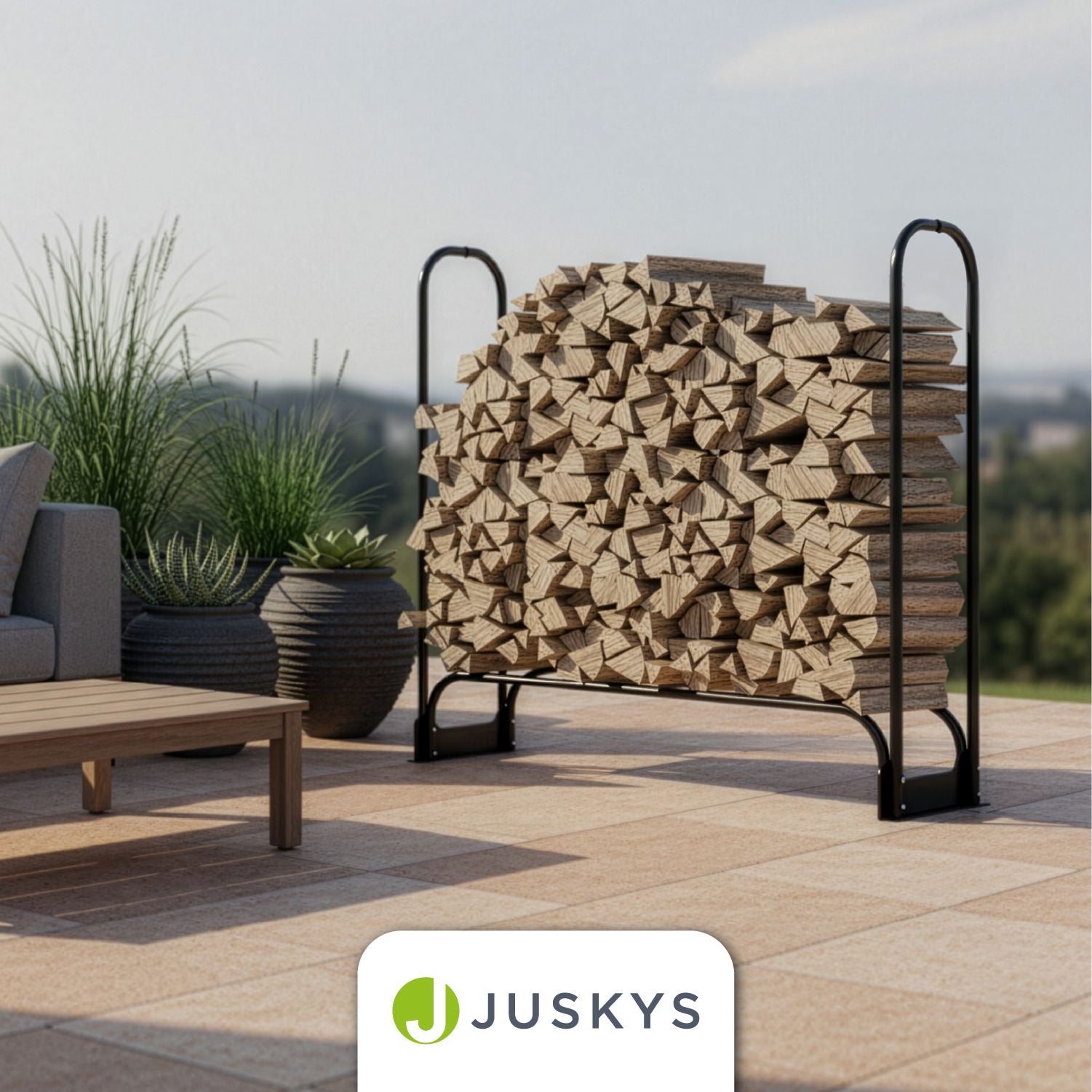 juskys-kaminholzregal-m-au-en-130x117-cm-mit-abdeckung image 7