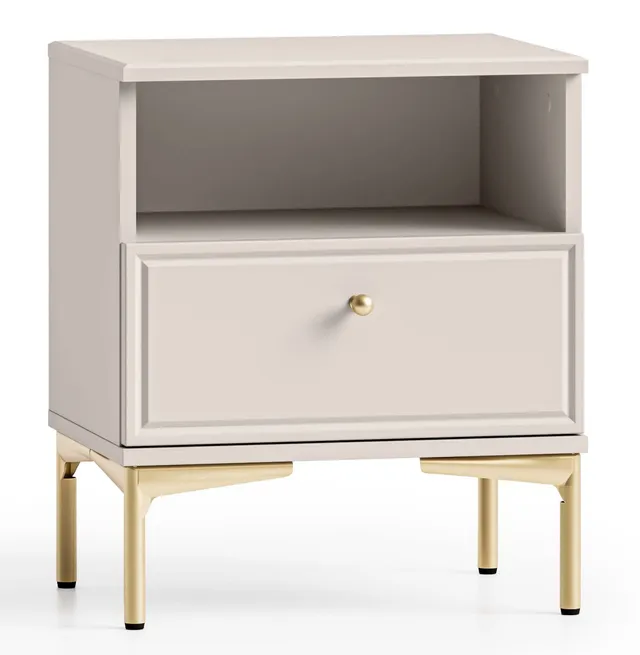 selsey-sandro-nachttisch-45-cm-kaschmir-mit-schublade-und-fach image 1