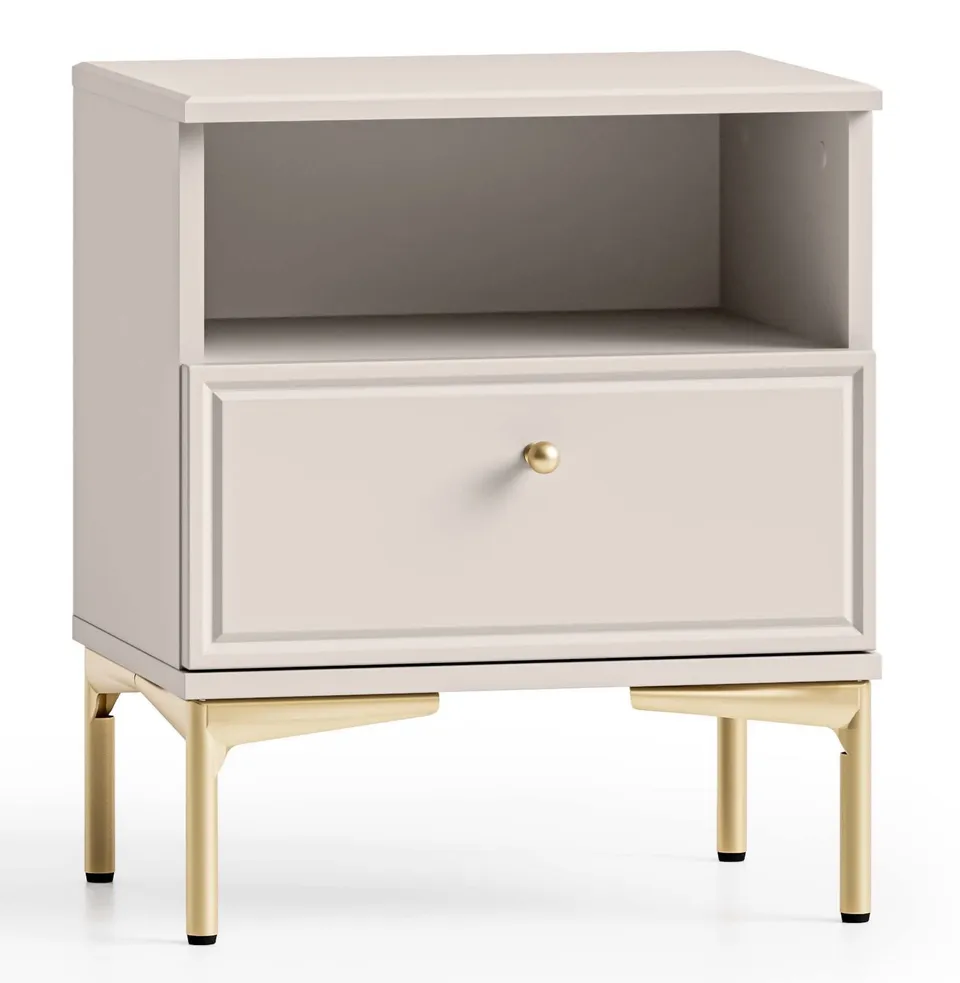selsey-sandro-nachttisch-45-cm-kaschmir-mit-schublade-und-fach image 1