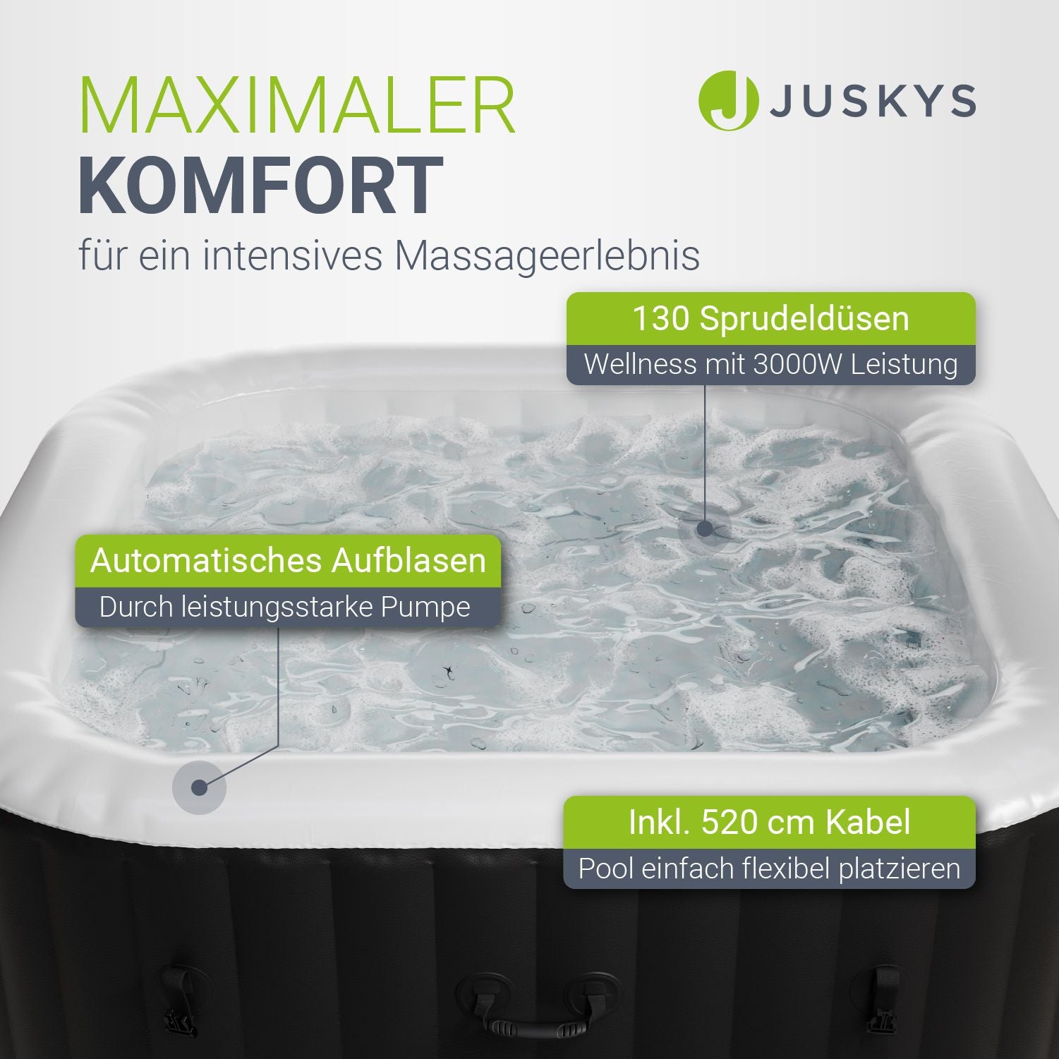 juskys-spaluxe-whirlpool-aufblasbar-f-r-4-6-personen-910-liter-schwarz-wei image 6