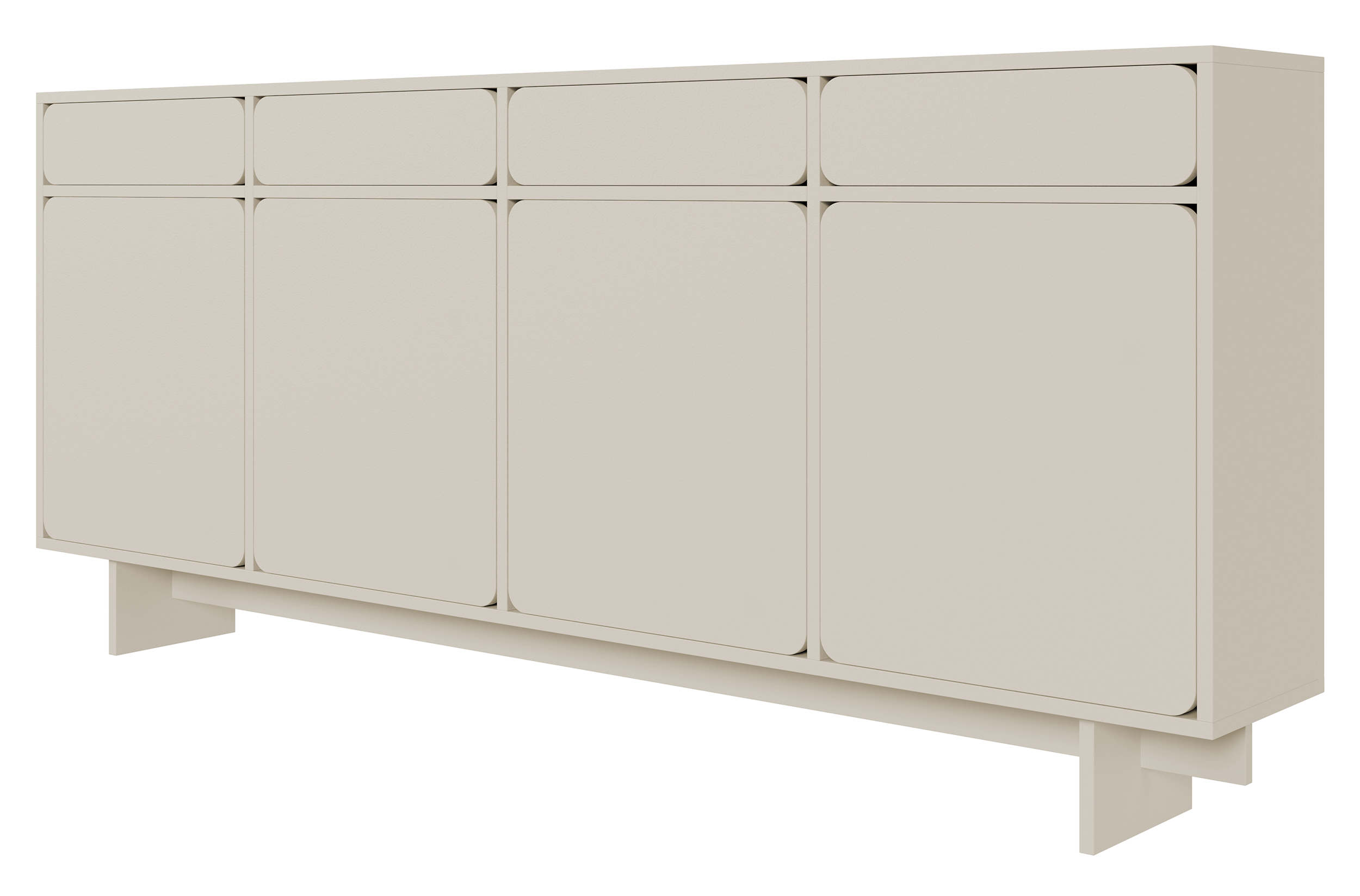 selsey-wuwu-kommode-200-cm-mit-vier-schubf-chern-grau-beige image 4