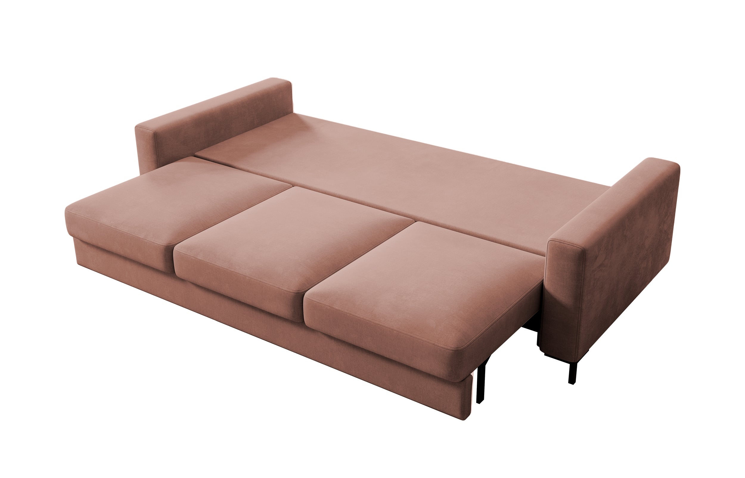 selsey-mokpeo-3-sitzer-schlafsofa-mit-stauraum-rosa-velours image 7