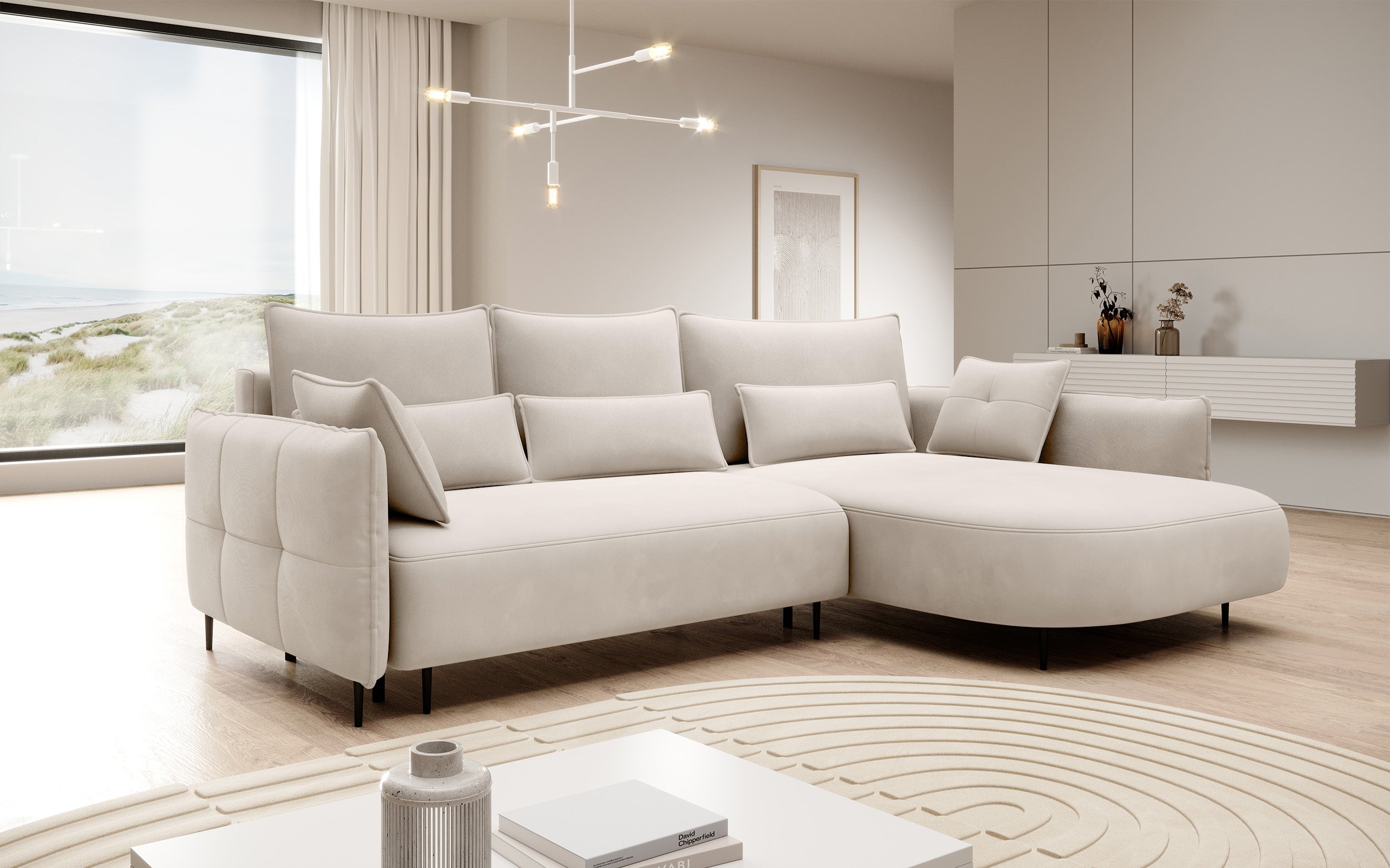 selsey-oblivio-ecksofa-l-form-rechts-mit-schlaffunktion-und-stauraum-cremefarben image 2